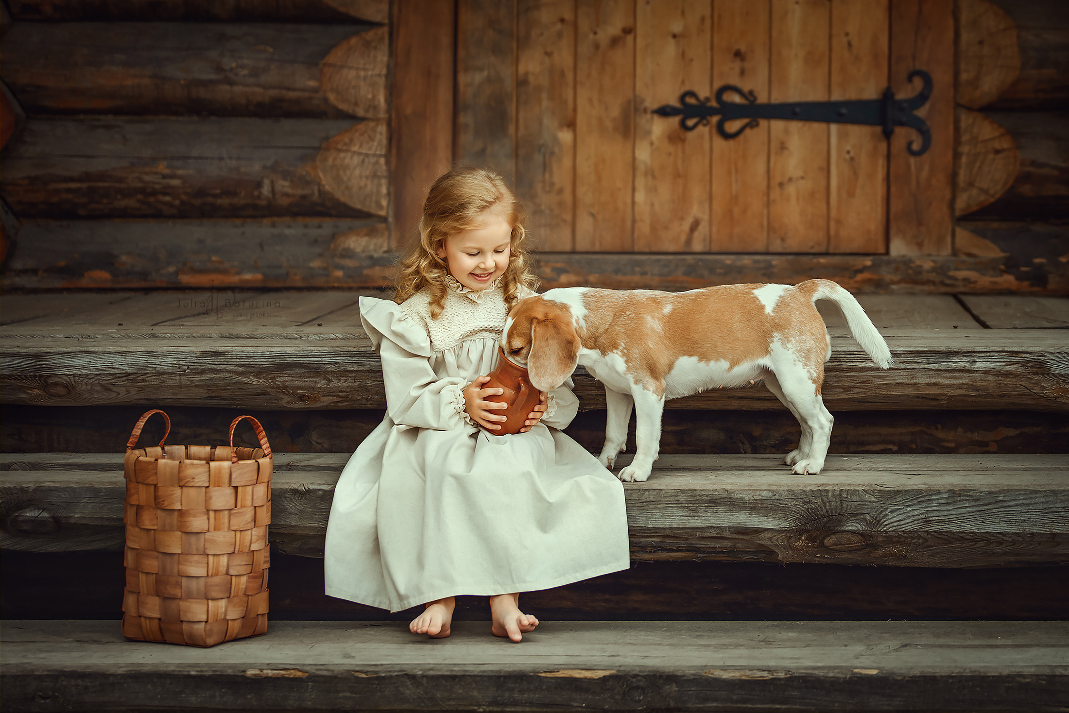 Ретро фотосессия для Алиночки. Портретный Фотограф в Москве Юлия Батурина