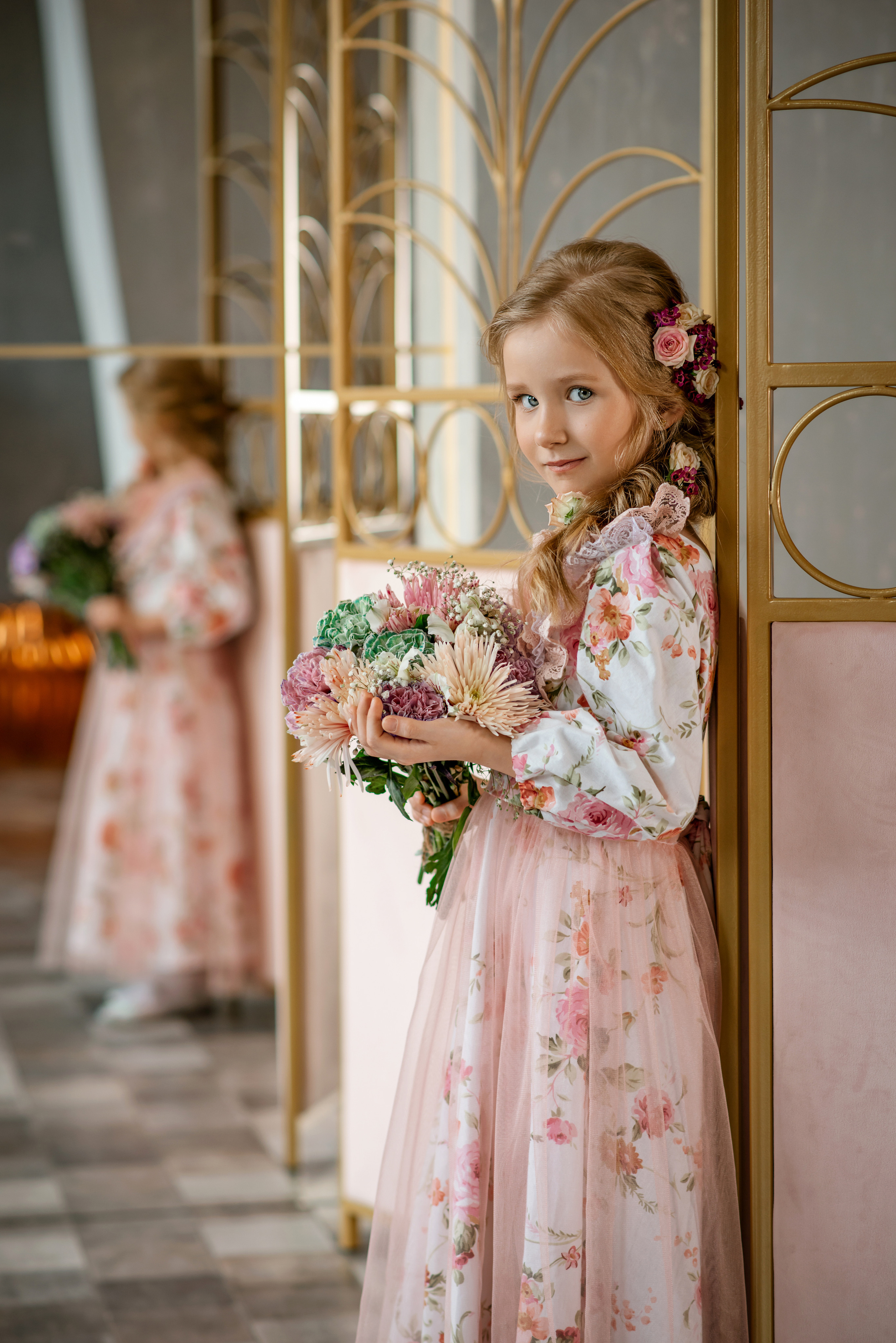 платье на праздник, фотосессия в подарок девочке