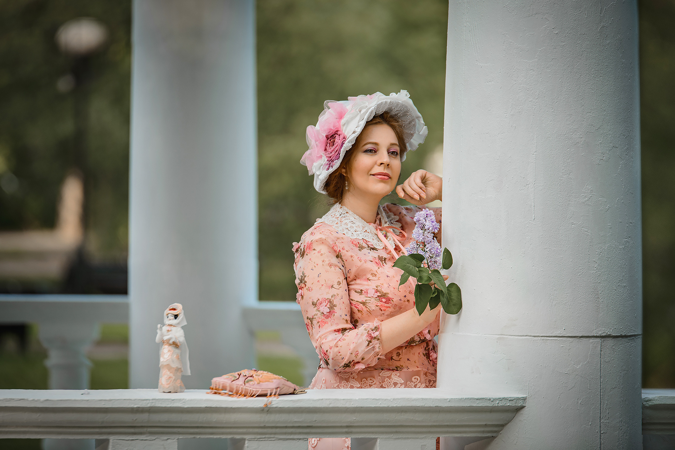 Ретро фотосессия для прекрасной Ольги. Портретный Фотограф в Москве Юлия Батурина
