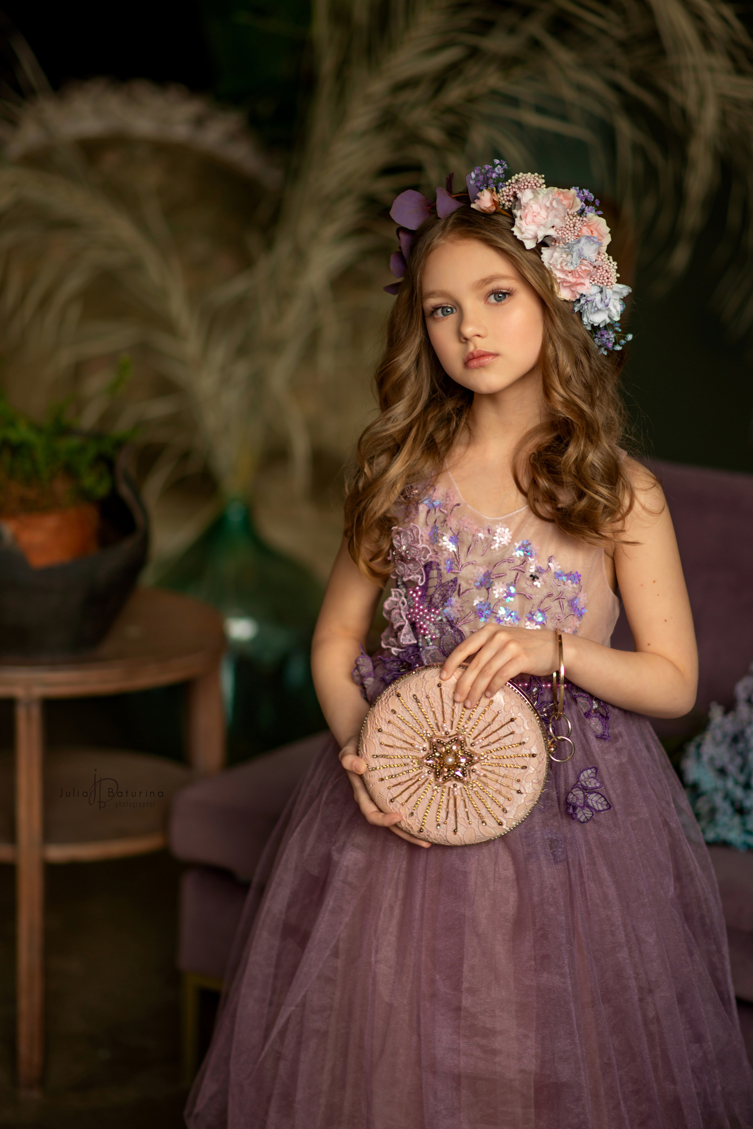 фотопроект с живыми цветами для девушек в москве