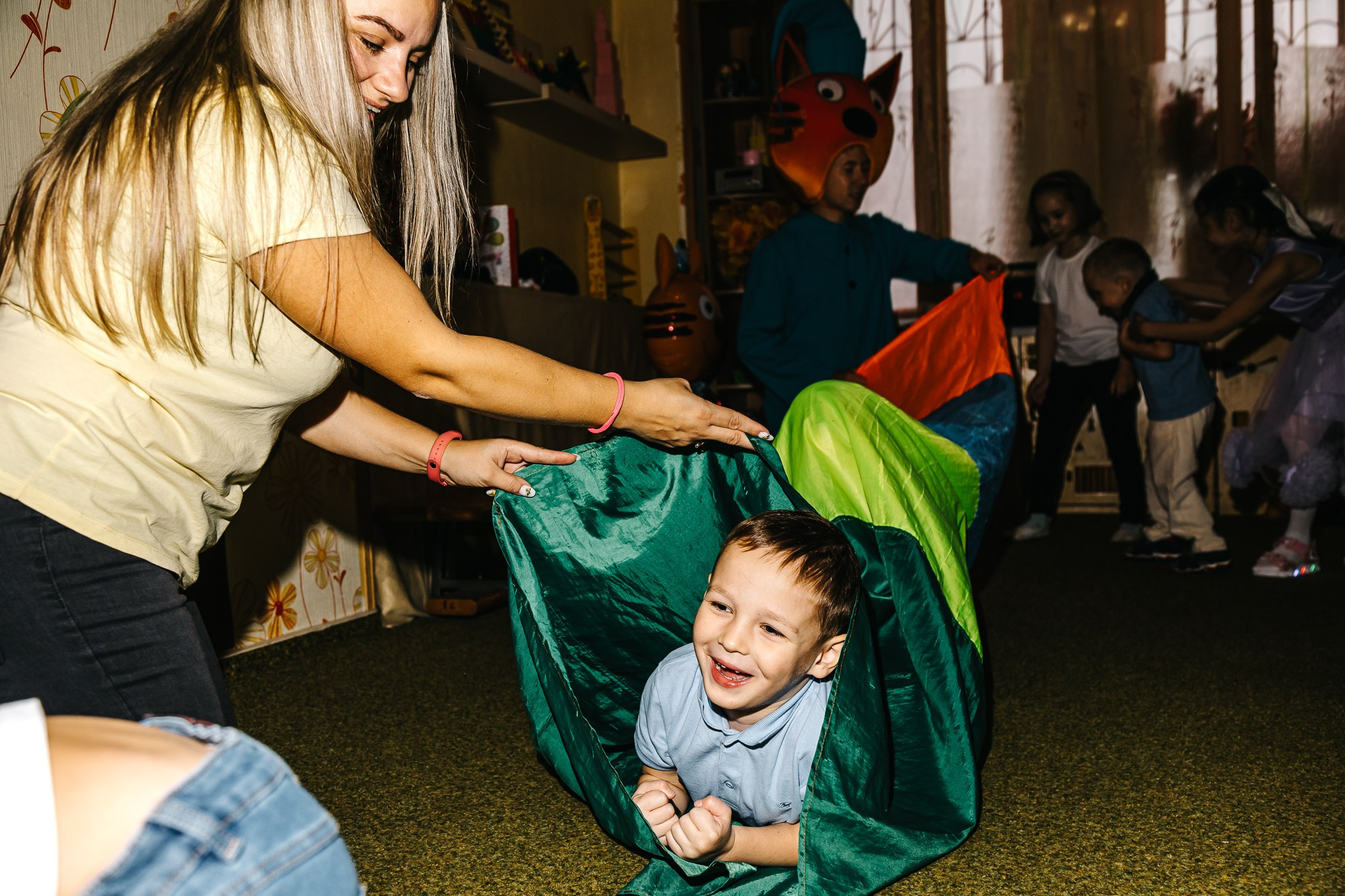 Маленький весельчак. Репортажный и семейный фотограф в Москве