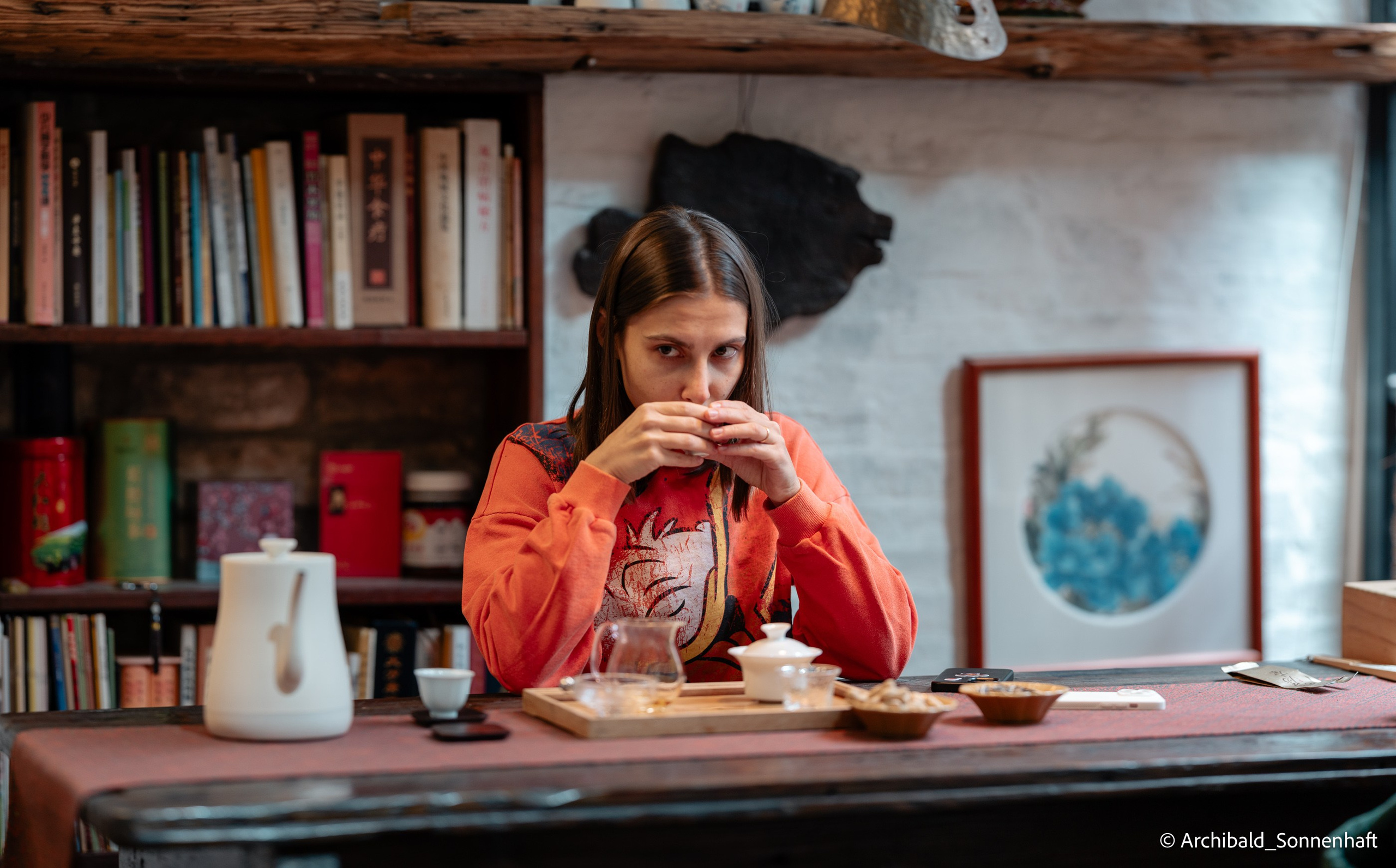 Walking in GZ, sunday. Photographer in Guangzhou, China. Archibald Sonnenhaft