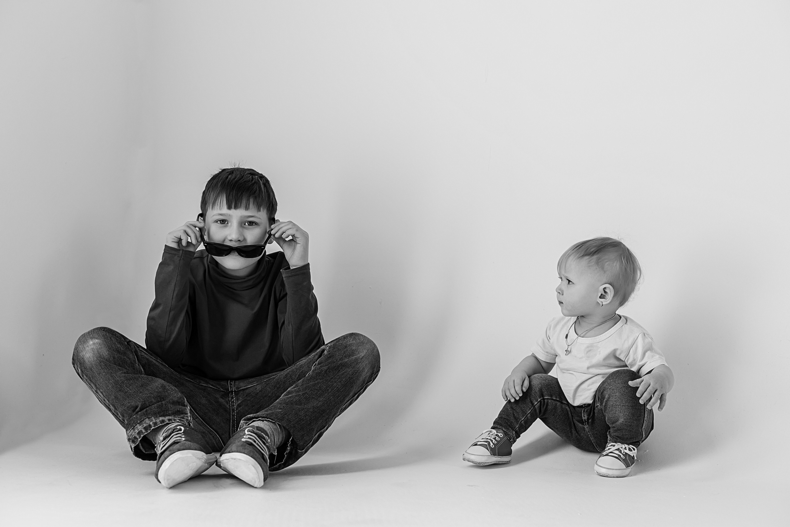 Портреты ЧБ. Детский и семейный фотограф в Бердске и Новосибирске Дарья Гребнева