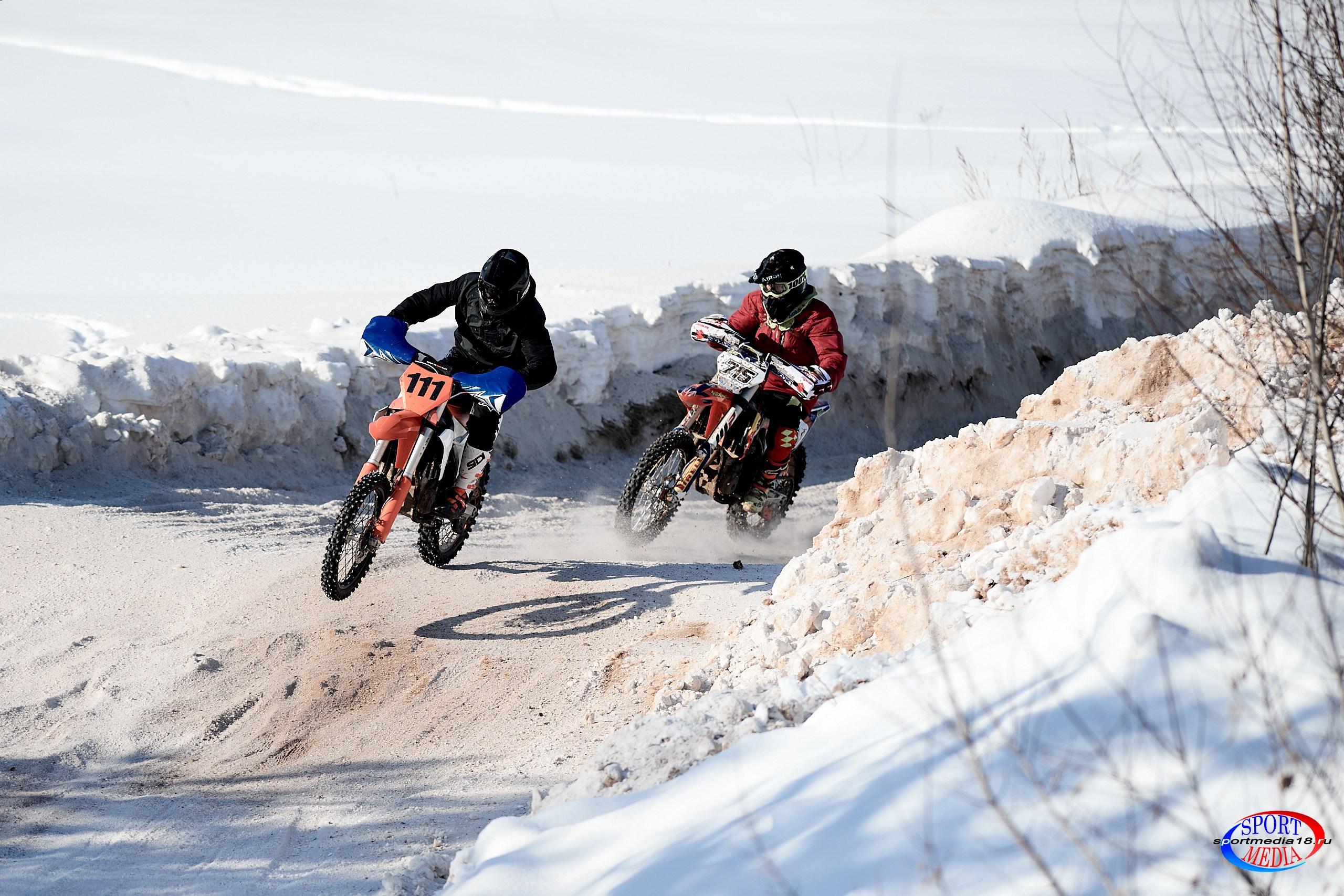 3 этап Кубка Удмуртской Республики по мотокроссу. Воткинск 23.02.2025. Спортивный репортажный фотограф в Ижевске Сергей Мерзляков