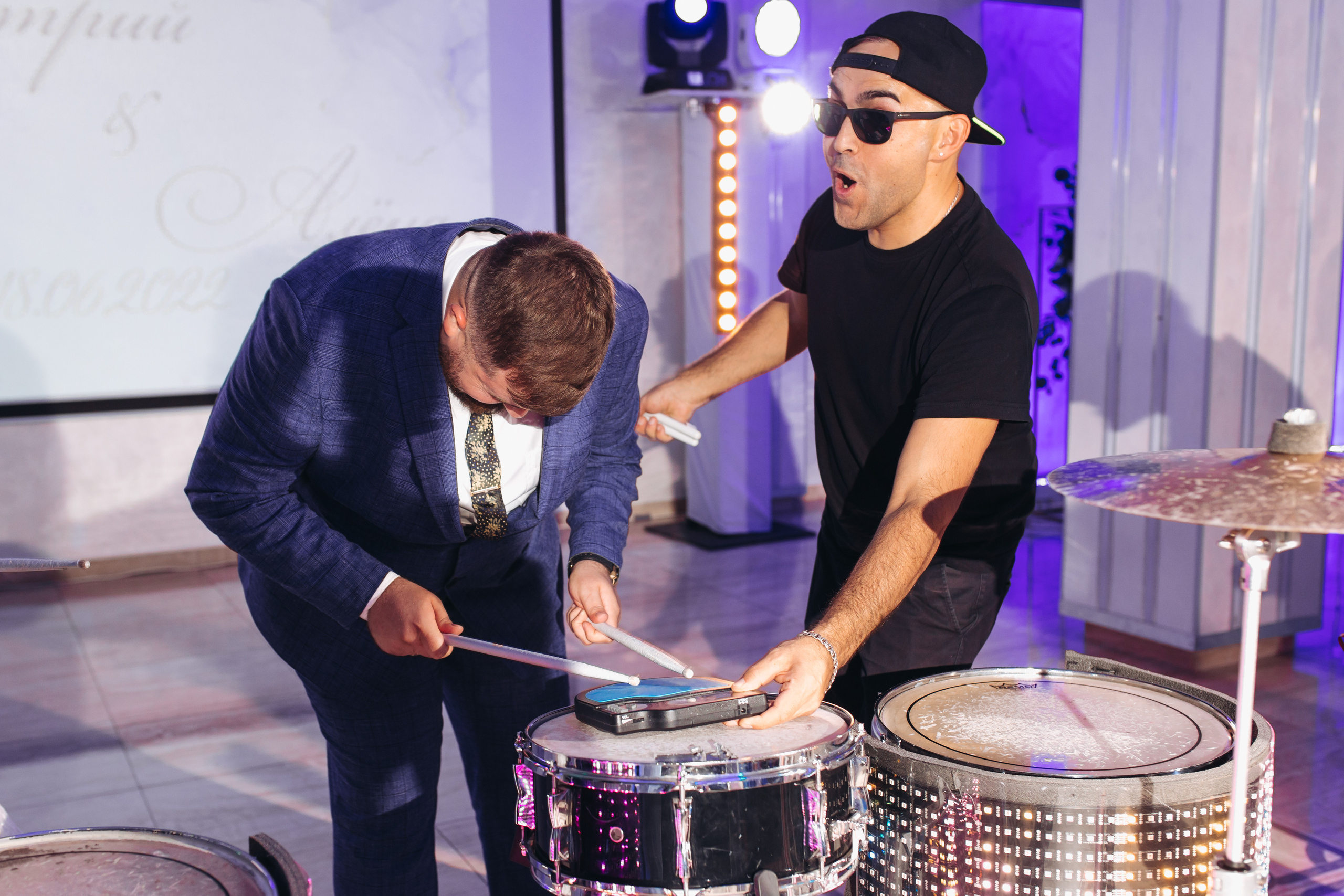 Банкет в ресторане Гранат. Свет на свадьбу Нижний Новгород Friends Rent