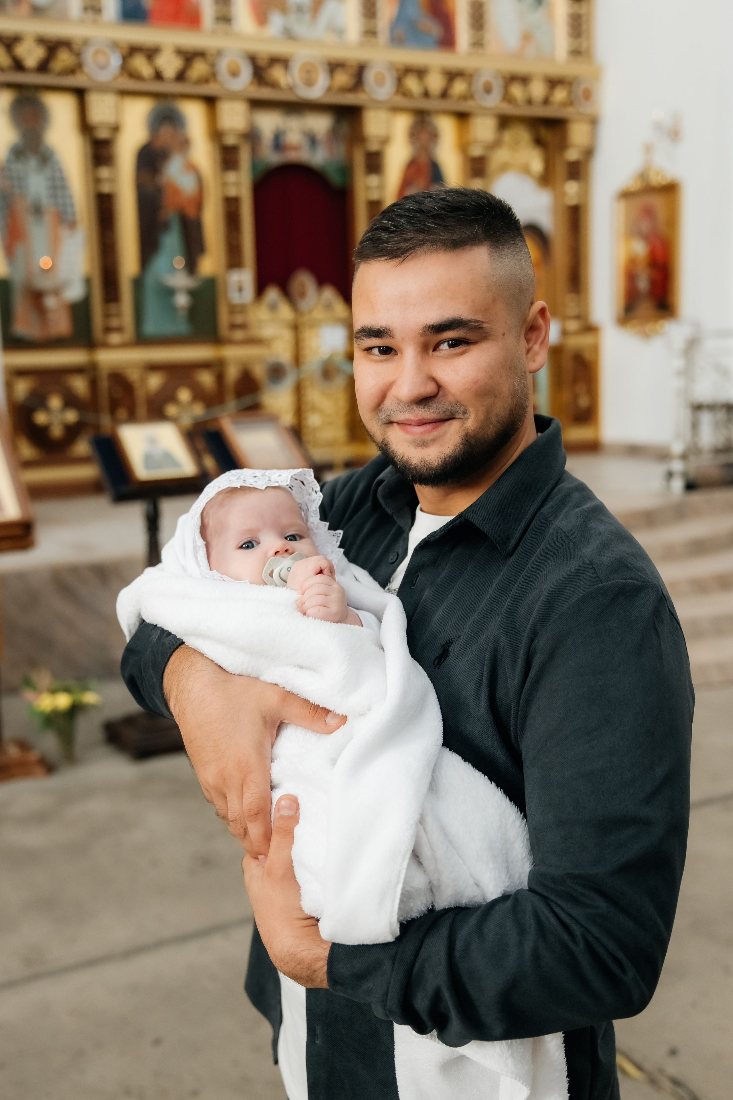 Крещение Мирославы. Храм иконы Божьей Матери «Всех скорбящих Радость». Фотограф ВИКА МЕДУЗА