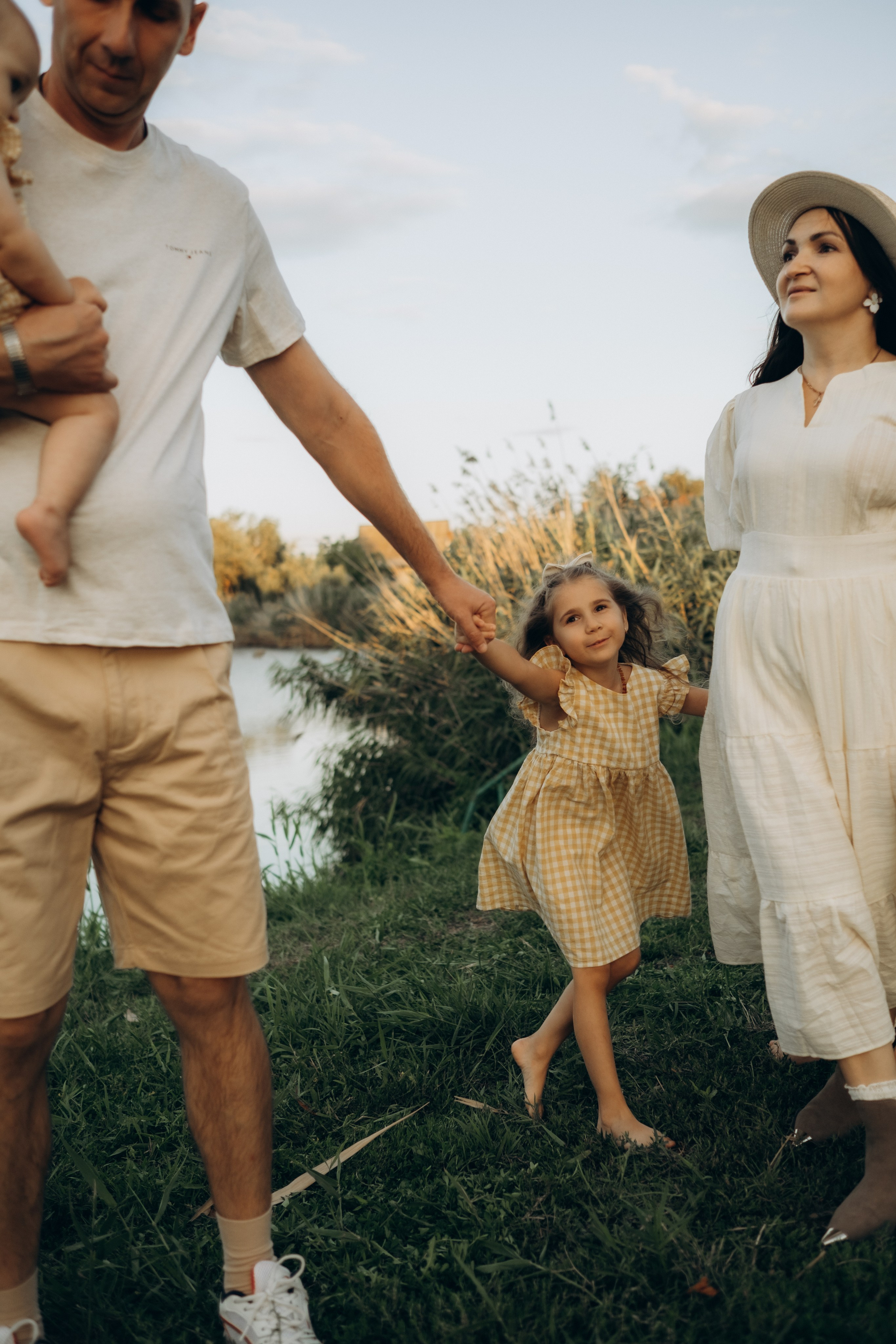Семейная история на озере Сарпа. Фотограф в Москве Ольга Елоева