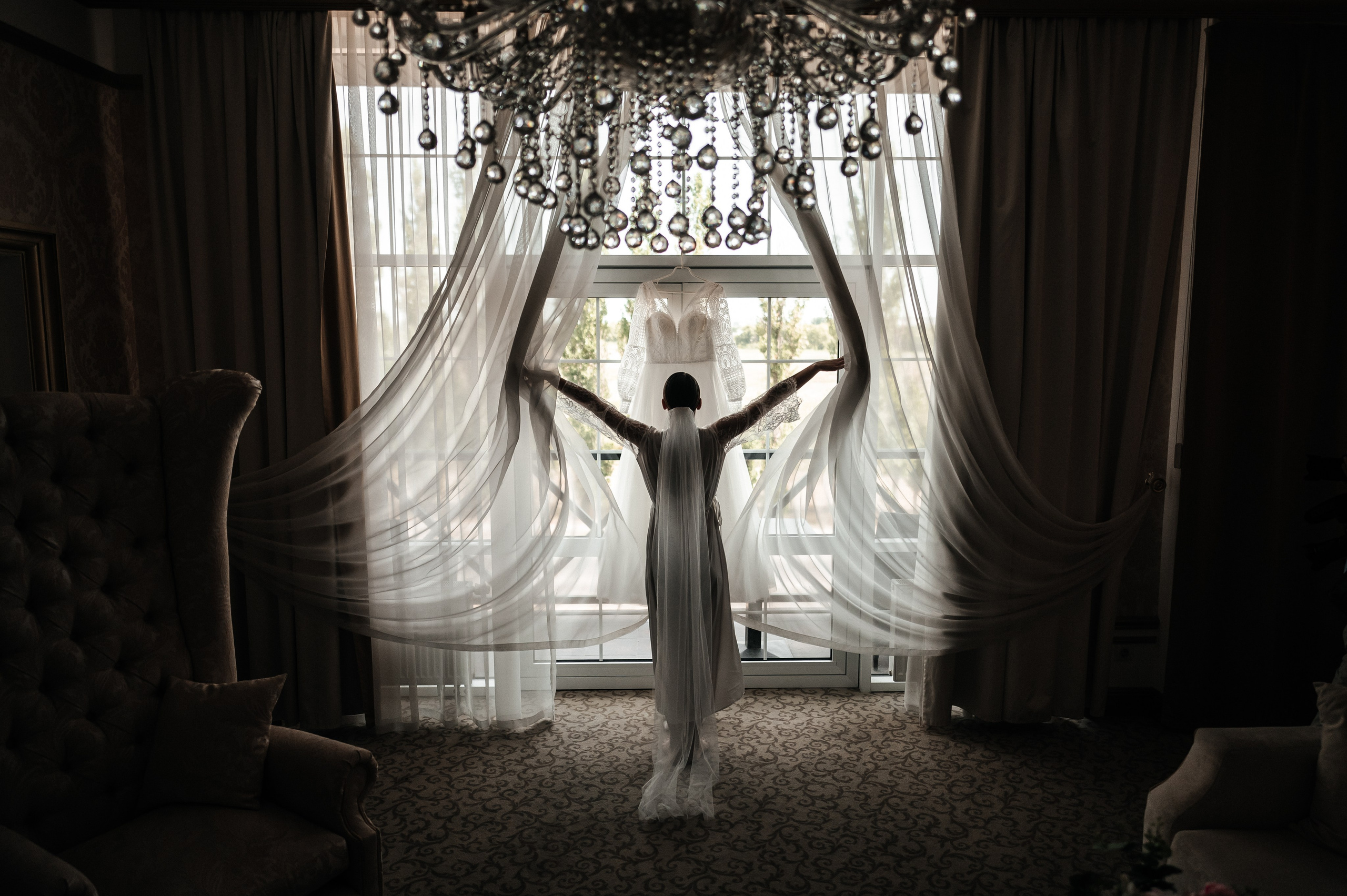 Максим и Наталья. Сборы, прогулка. Фотограф Екатерина Бочарникова