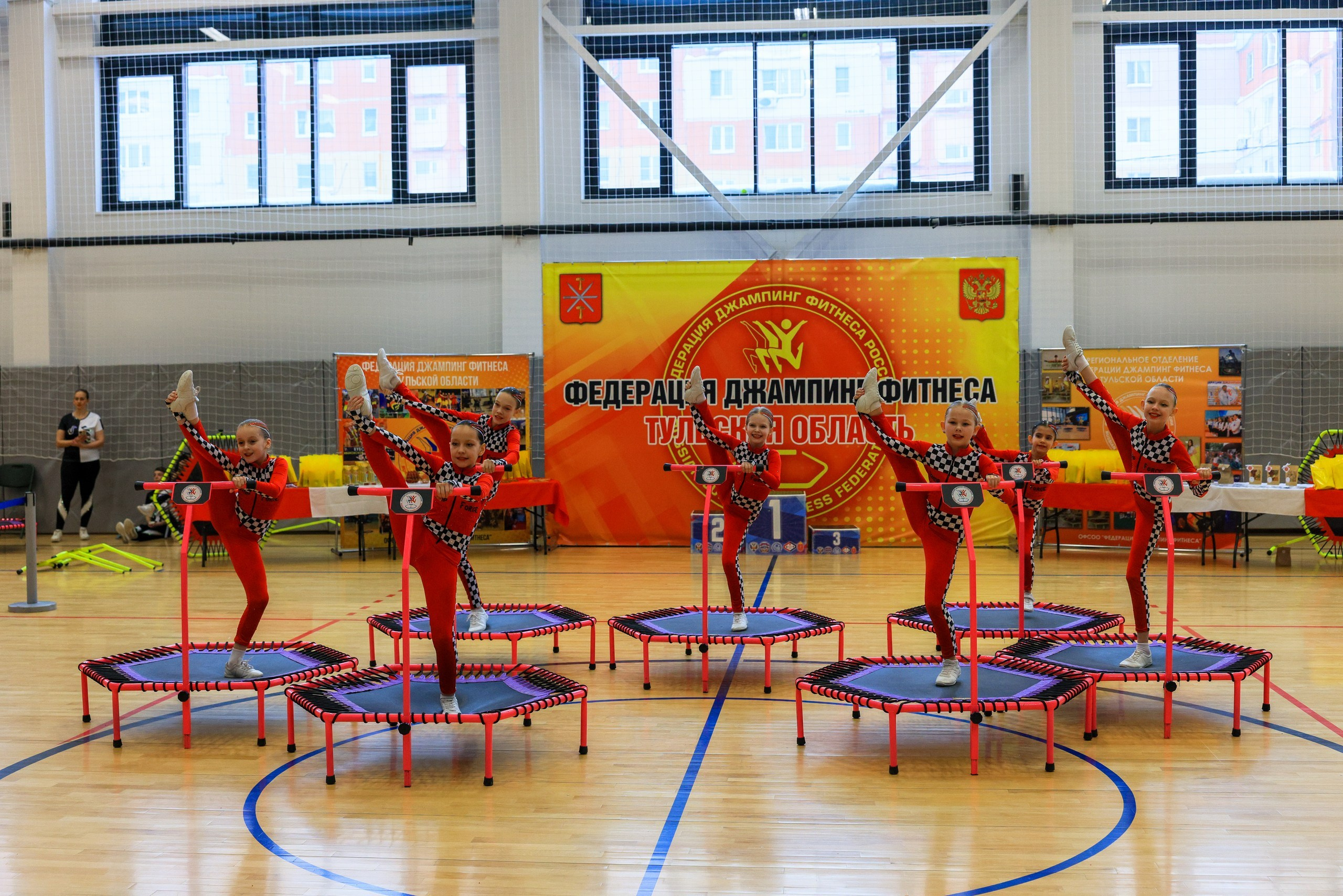 Фитнес Джампинг Соренования ЦФО. Фотограф в Туле Крупский АнДРей. Фотостудия «КАДР71» в Туле