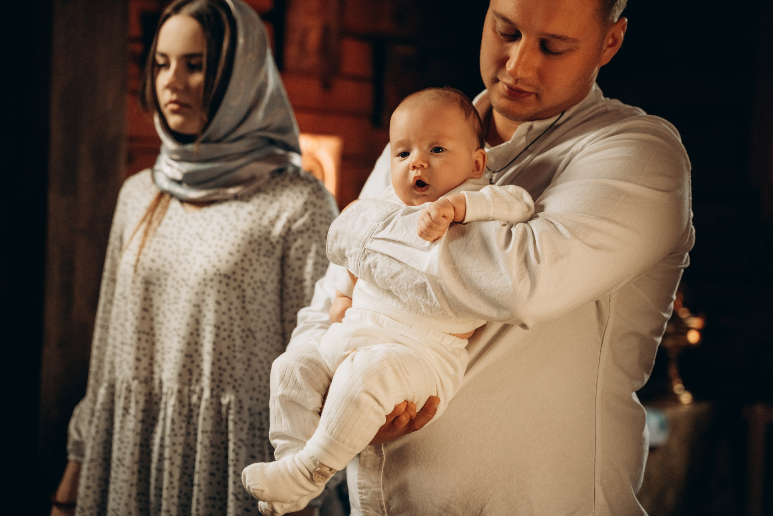 Крещение Мишки. Фотограф в Минске — Мария Миллс