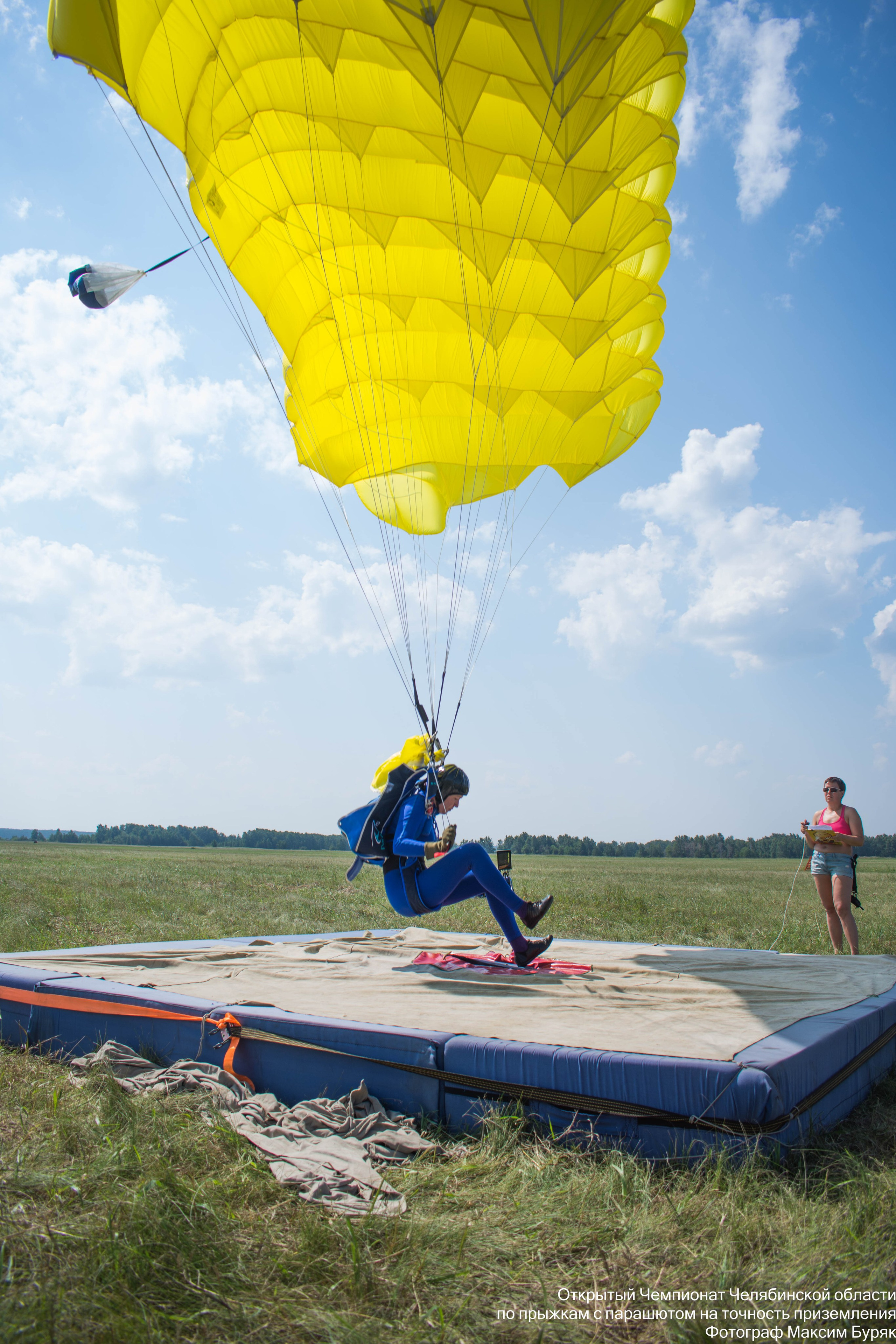 Парашютный спорт. Фотограф Максим Буряк