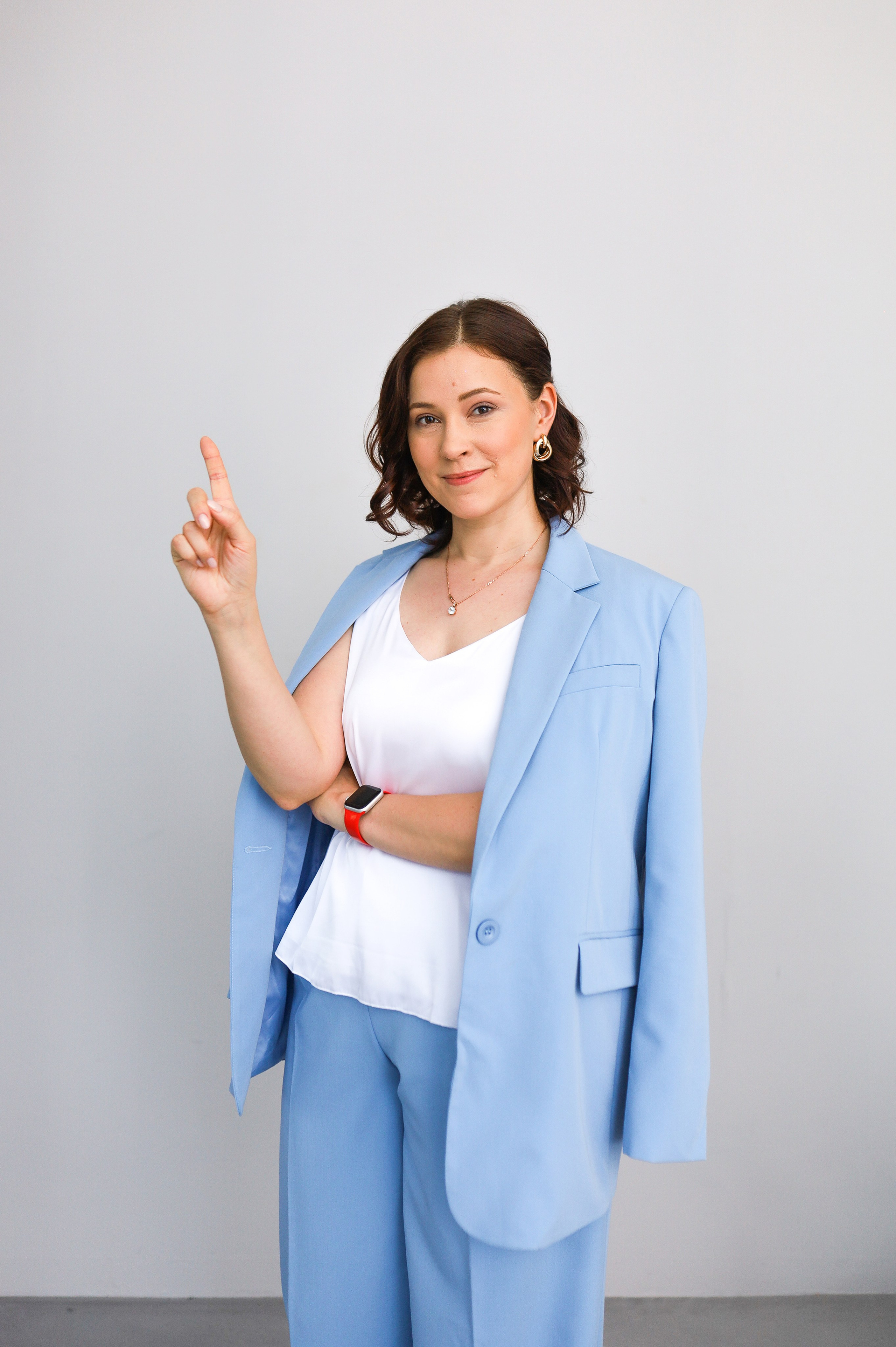 Евгения крипто-инвестор. Визуал для эспертов и блогеров