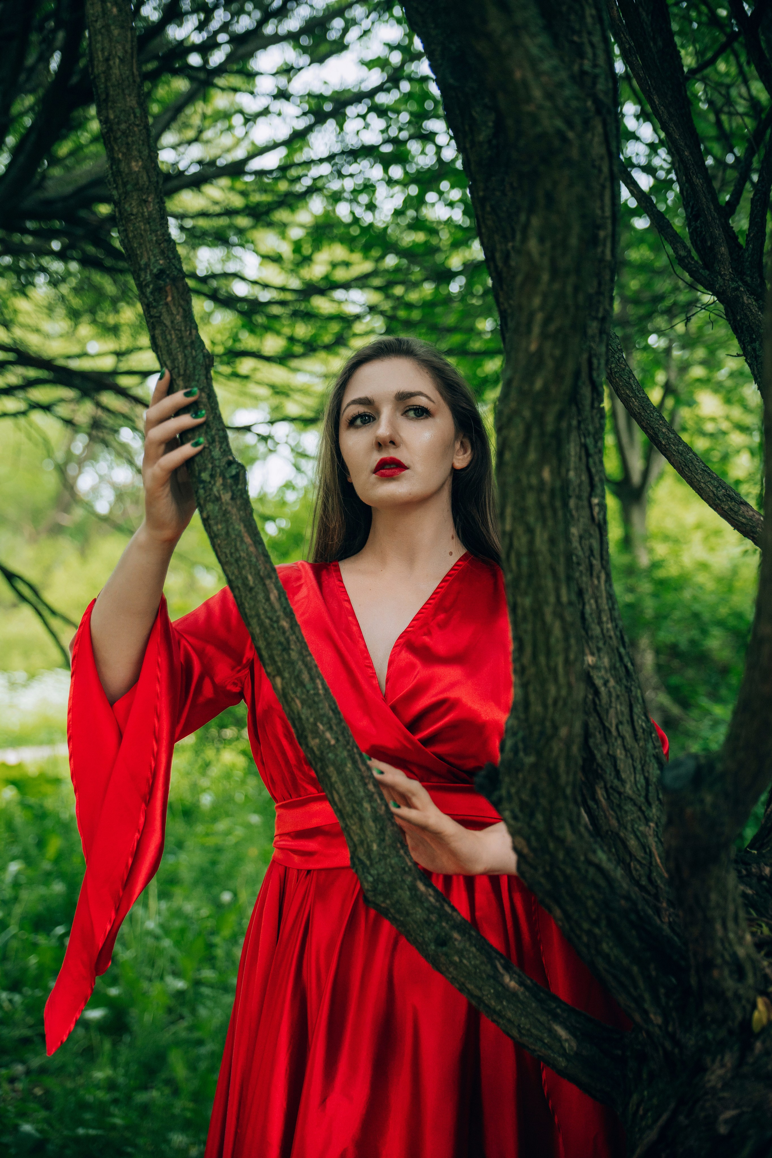 Красное платье. Фотограф Александра Кузуб Санкт-Петербург