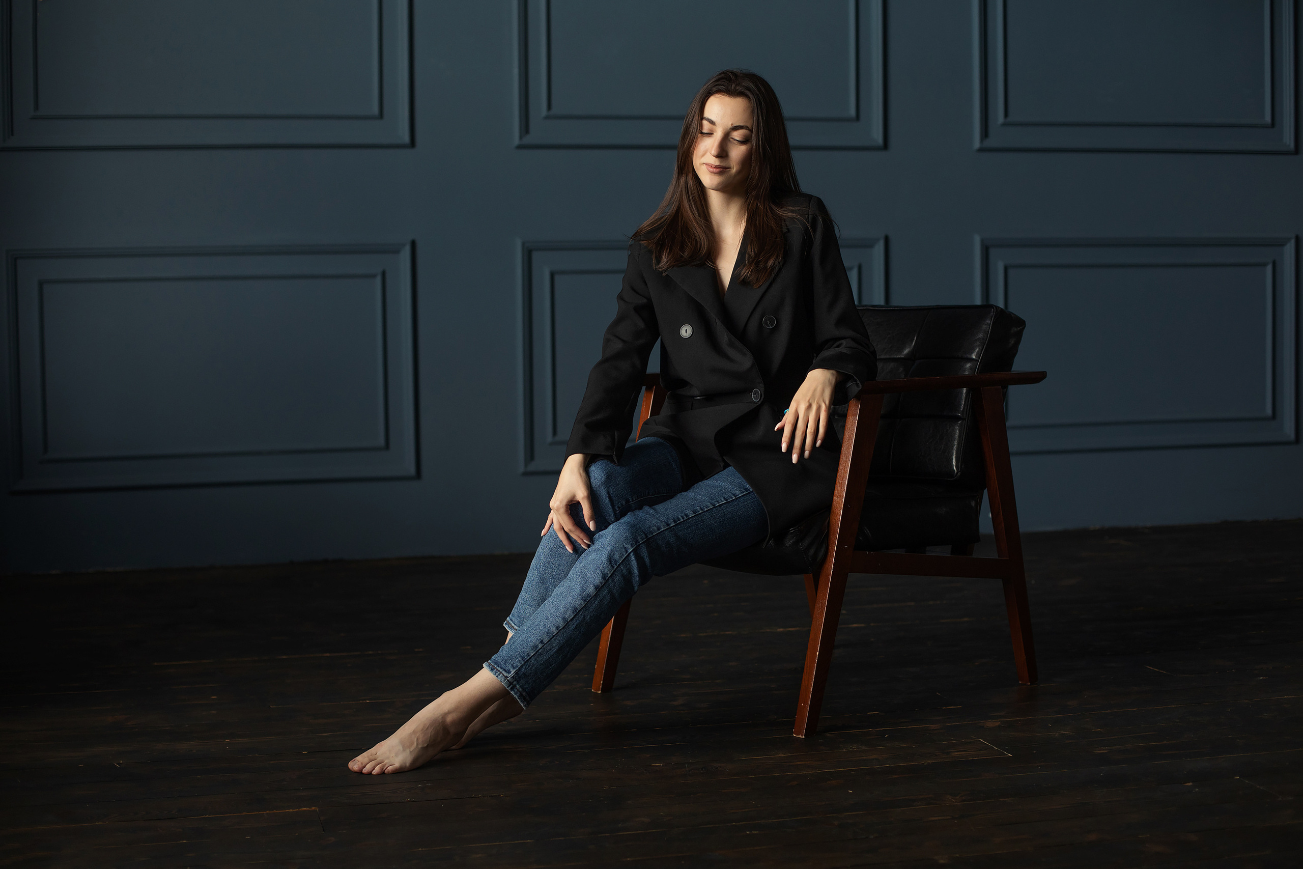 Катя в студии. Школьный и детский фотограф в Южно-Сахалинске Анастасия Лескова