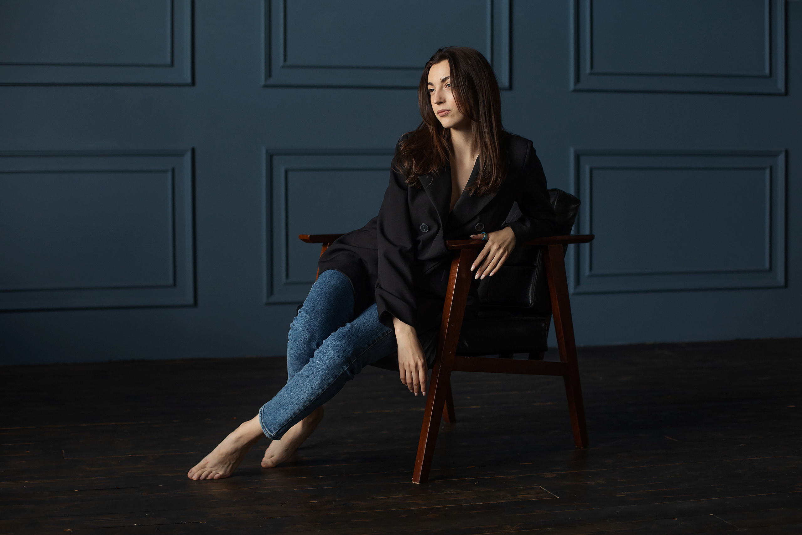 Катя в студии. Школьный и детский фотограф в Южно-Сахалинске Анастасия Лескова