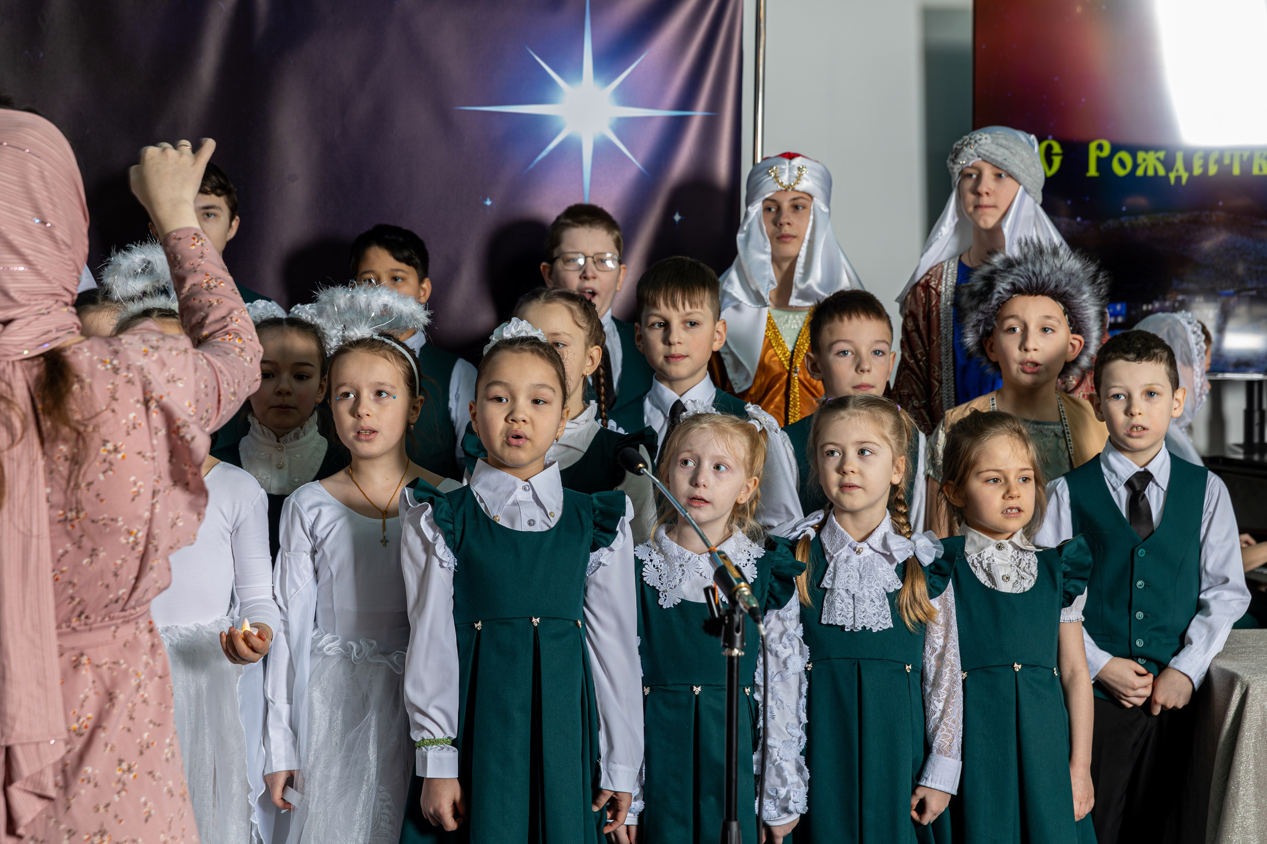 Рождество Воскресная школа 2025. Фотограф Таинств Крещение и Венчания г. Магадан Власова Ульяна