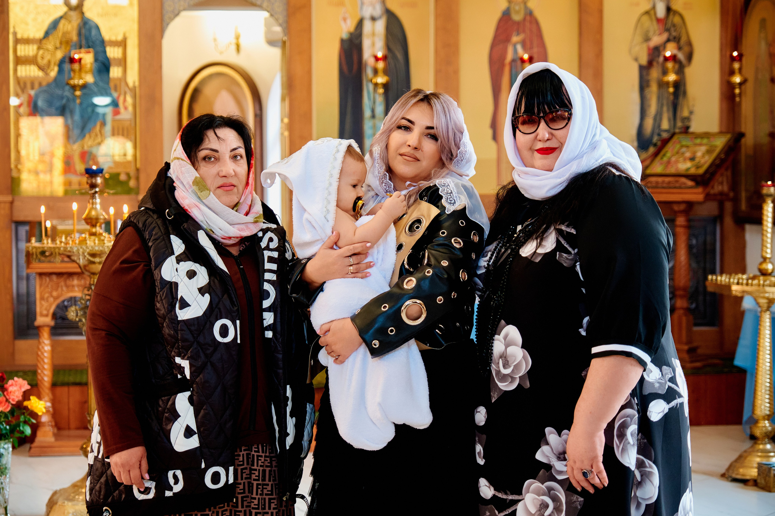 Крестины. Храм св. Серафима Саровского. Фотограф Таганрог Анна Трайжон