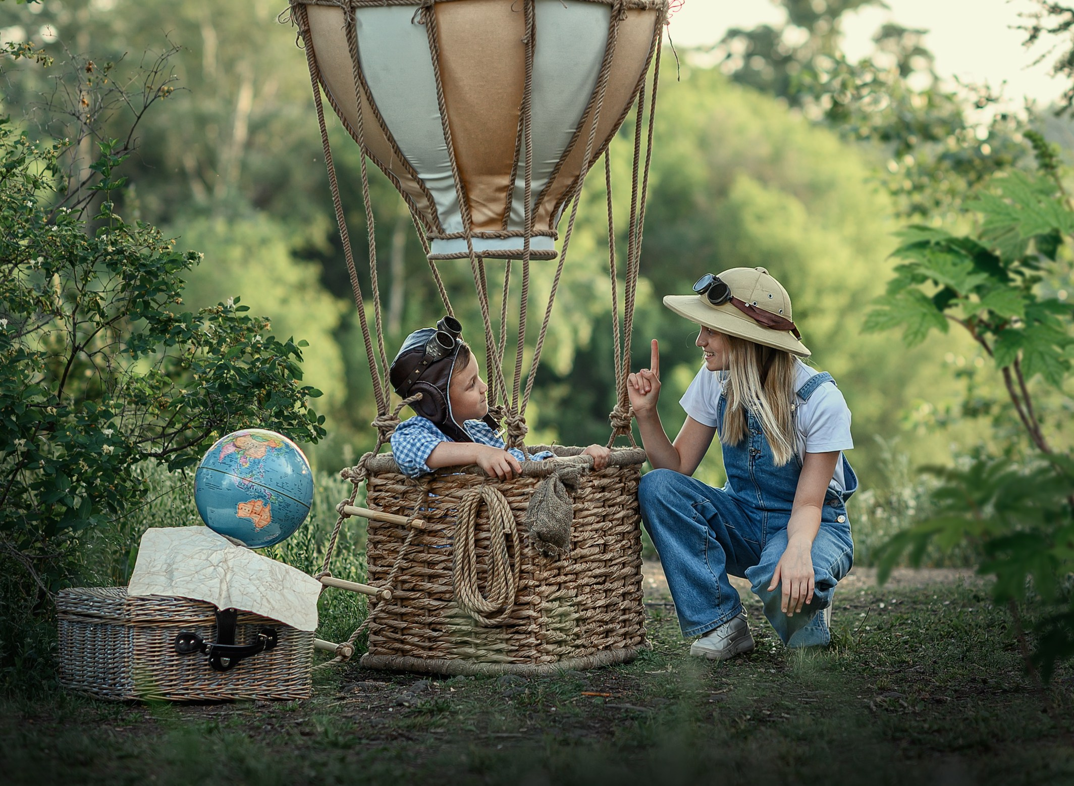 ВОЗДУШНЫЙ ШАР. Семейный фотограф Екатеринбург Лора Мур