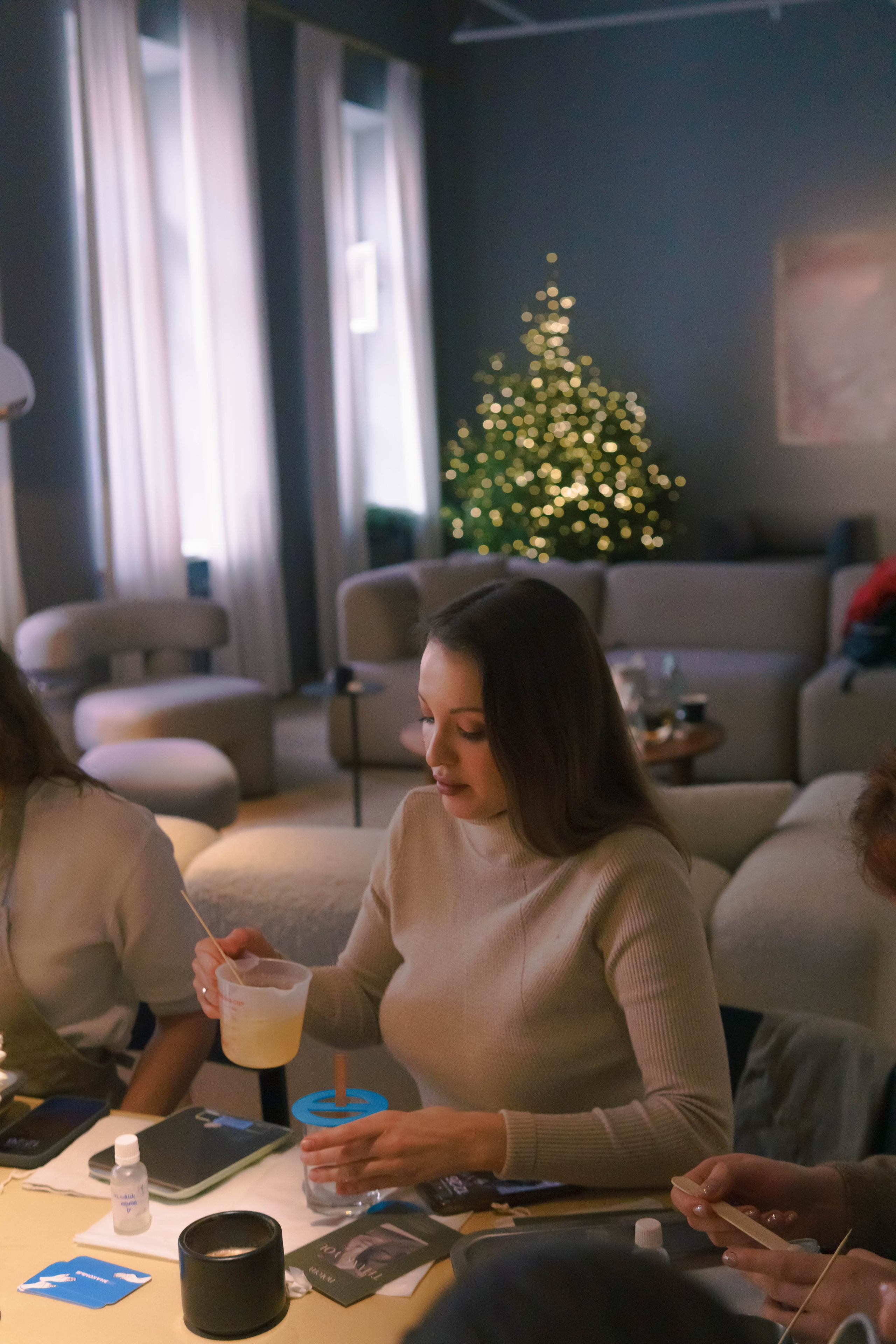 Новогодний мастер-класс по изготовлению свечей. Фотограф-анималист Ксения Воробьева, Москва