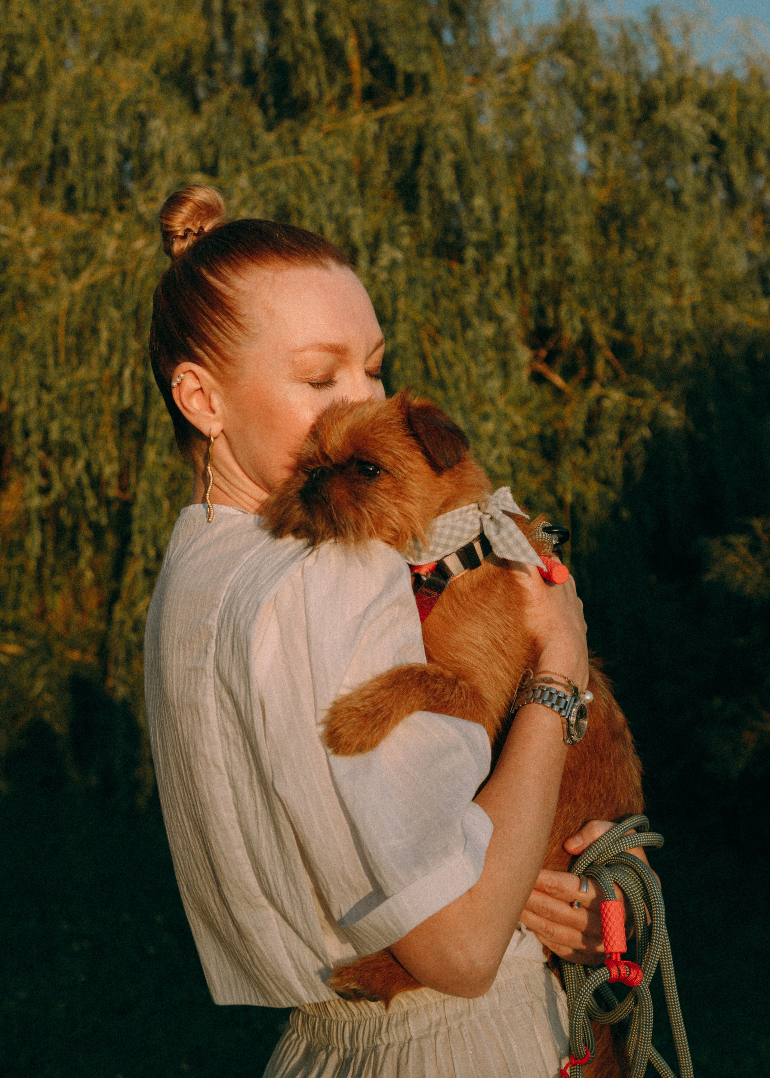 Лена и Альфи. Фотограф-анималист Ксения Воробьева, Москва