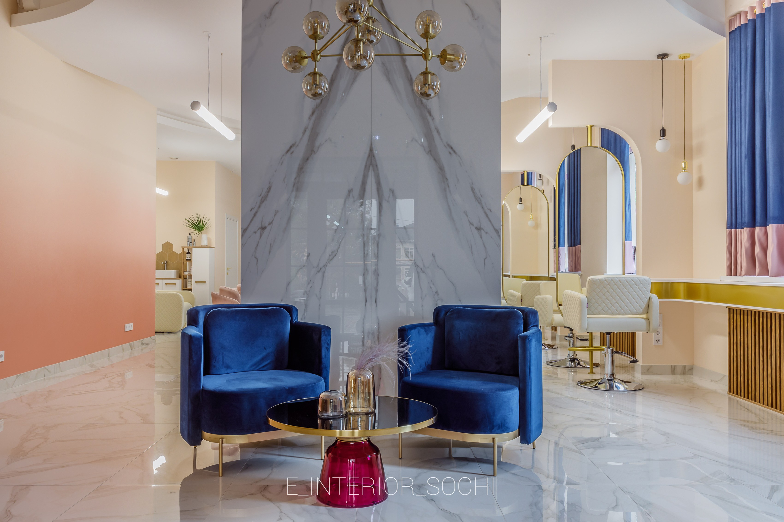 BEAUTY_MIGAL. Дизайн интерьера Евгения Тисленко