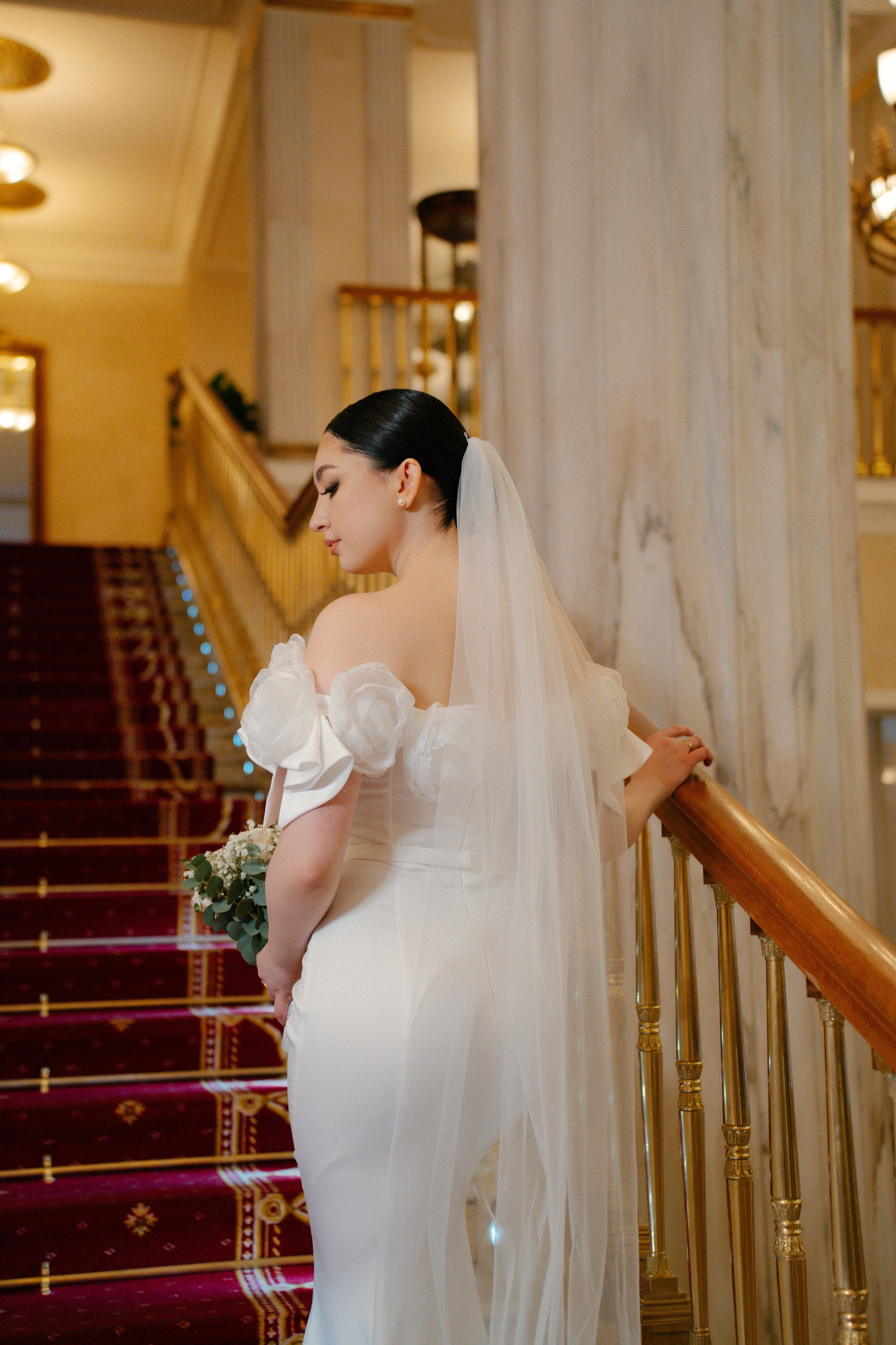 Свадебная фотосессия в гостинице Украина