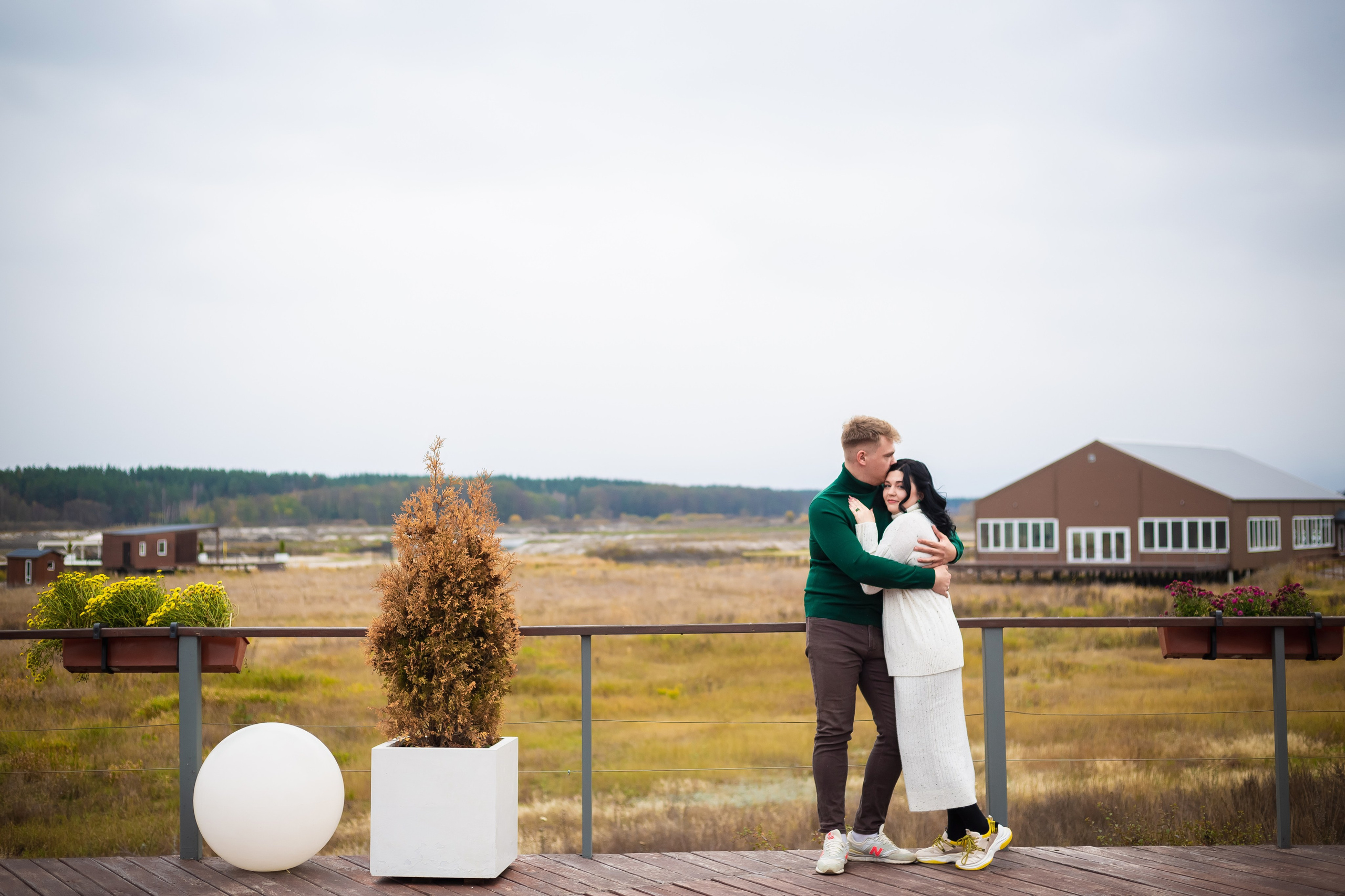 Денис и Анна — осенняя прогулка. Вера Соколова фотограф Воронеж