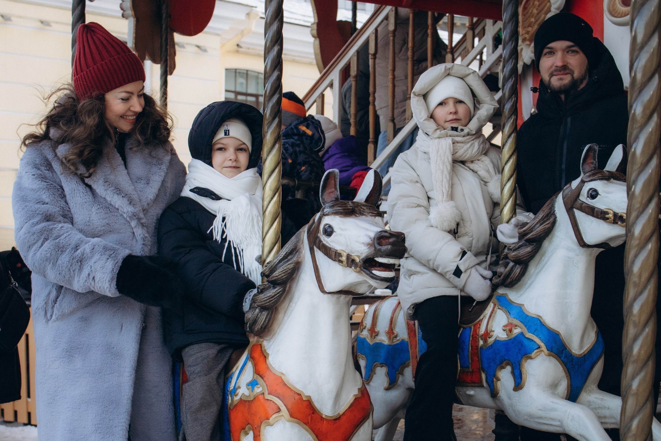 Зима. Семейный фотограф Анна Петрова