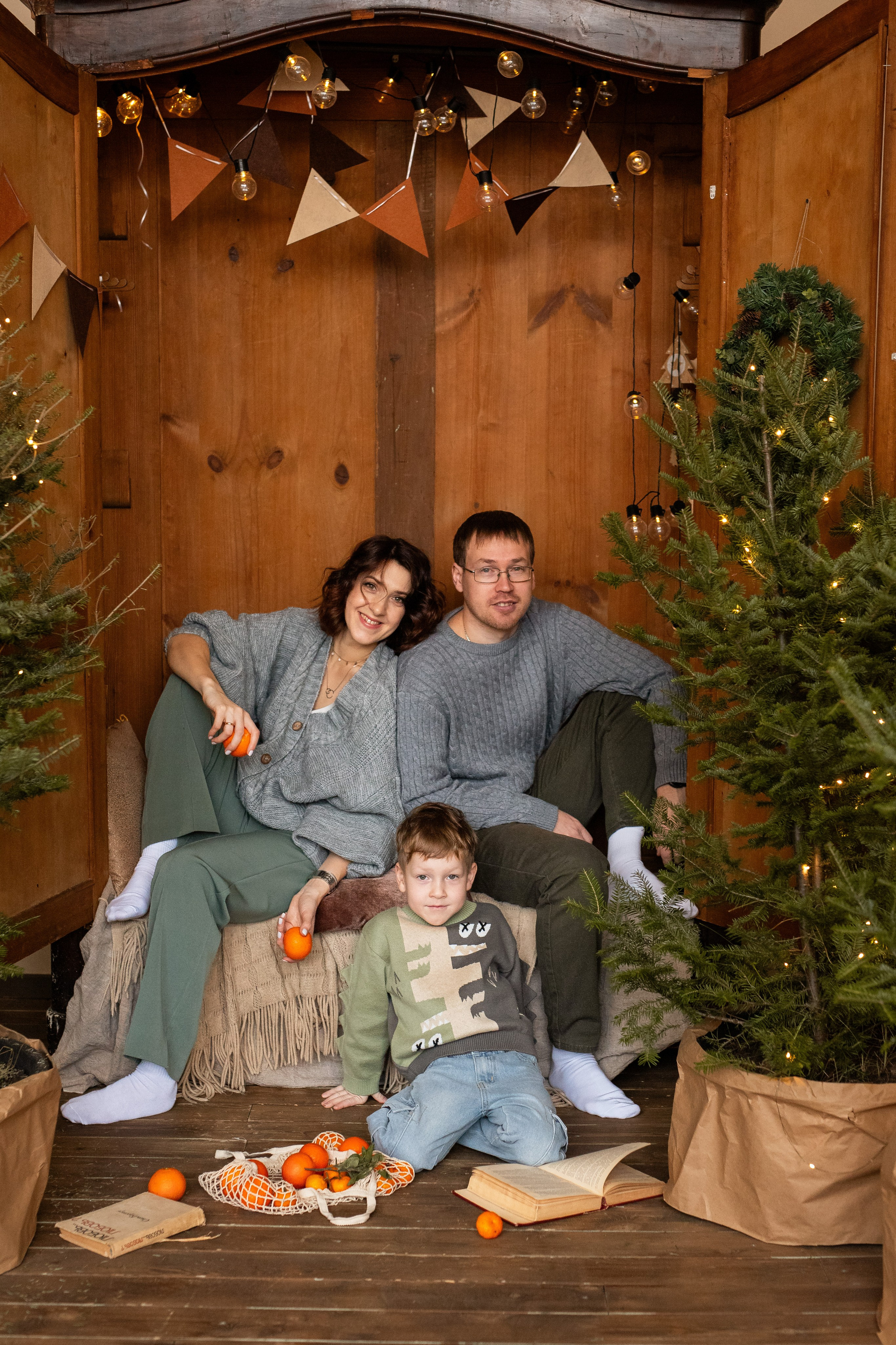 Новогодняя Семейная. Фотограф Анастасия Петрова