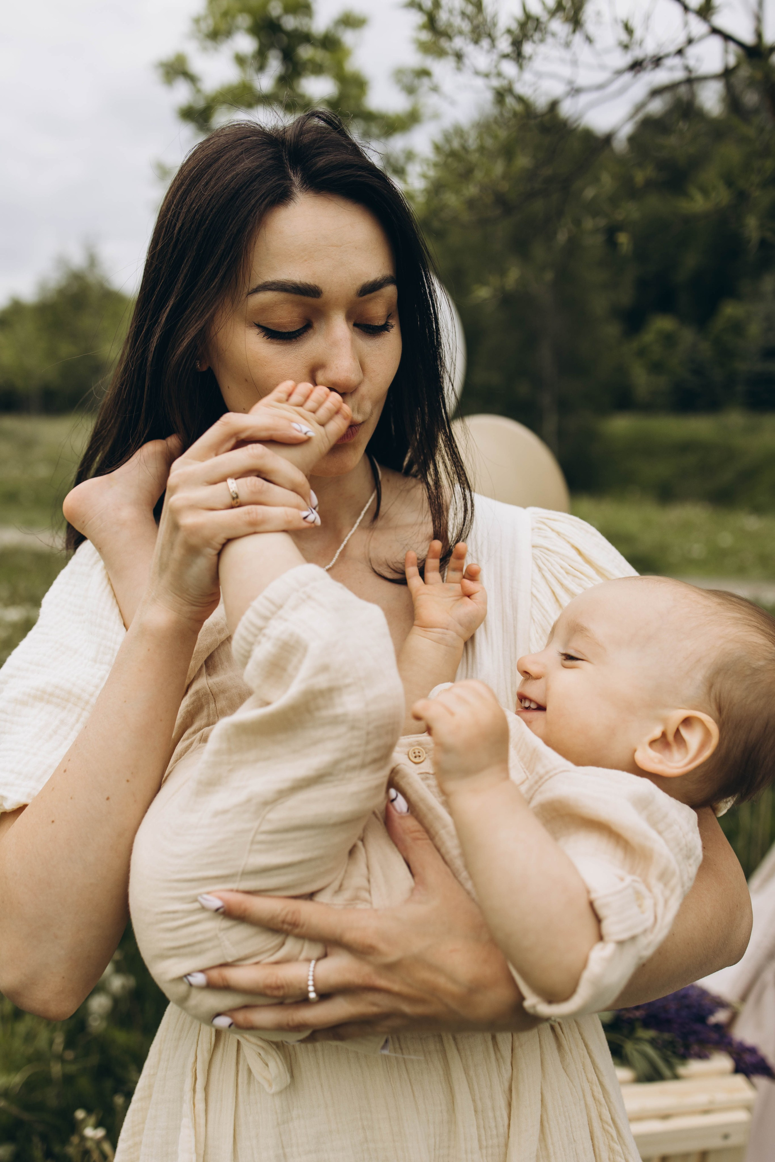 Маша, Женя, Ариана и Мирон. Семейный фотограф в Москве Виктория Ястребинская