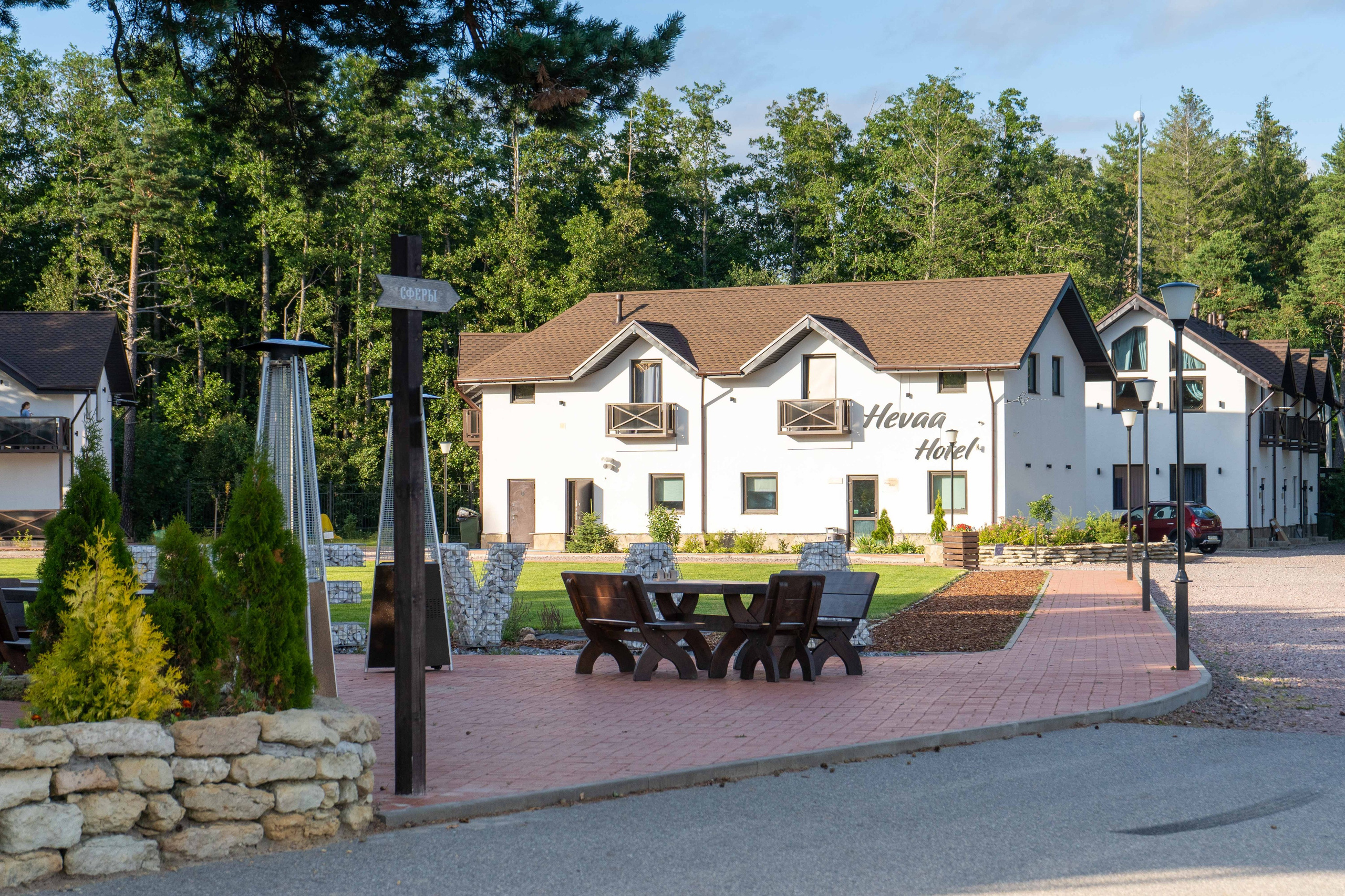 Отель Хеваа в Сосновом Бору. Интерьерный фотограф Мария Моисеева