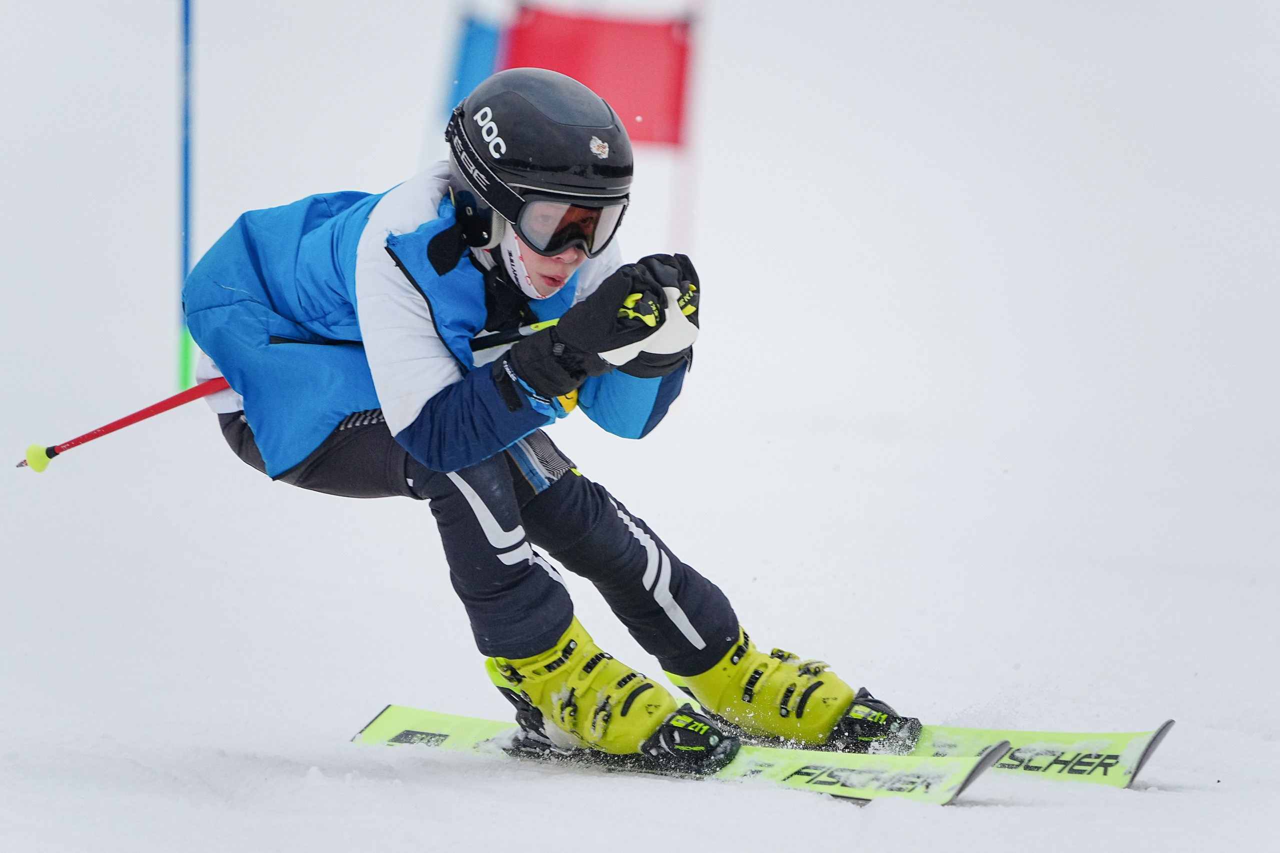 Горные лыжи. Первенство МО, GS U14, U16. Фотограф Студитский Евгений