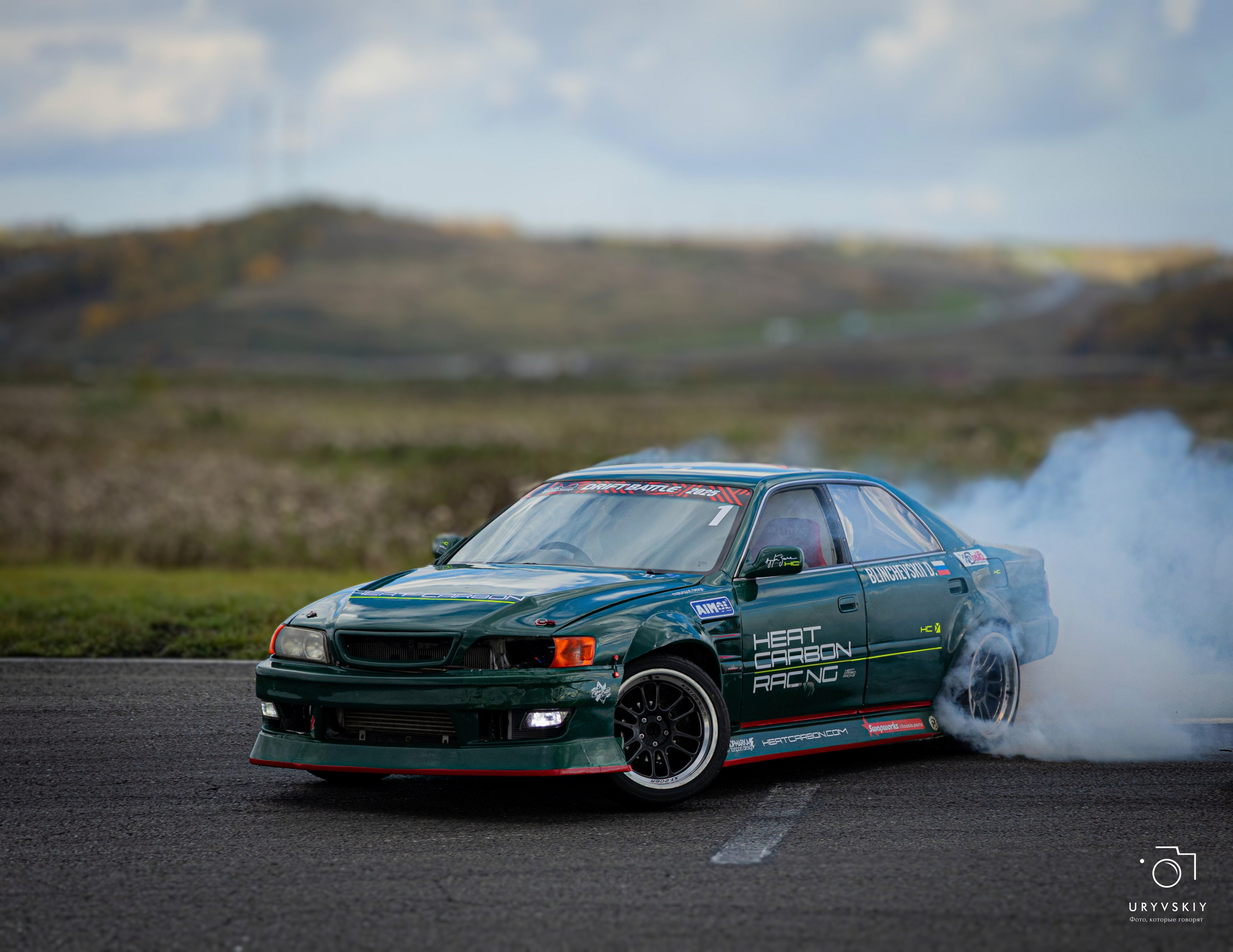 Красное кольцо. Дрифт баттл. Игорь Урывский. Фотограф Красноярск
