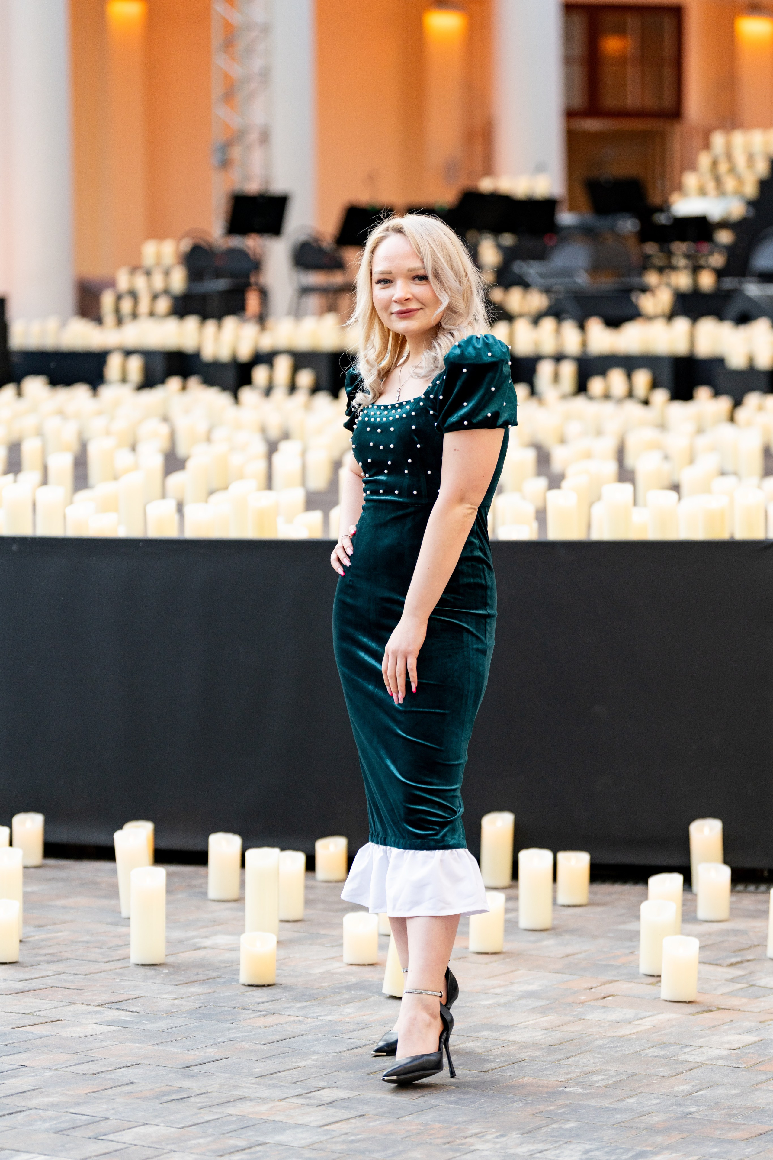 Симфонический оркестр Lumisfera при свечах. Фотограф Никита Комаров