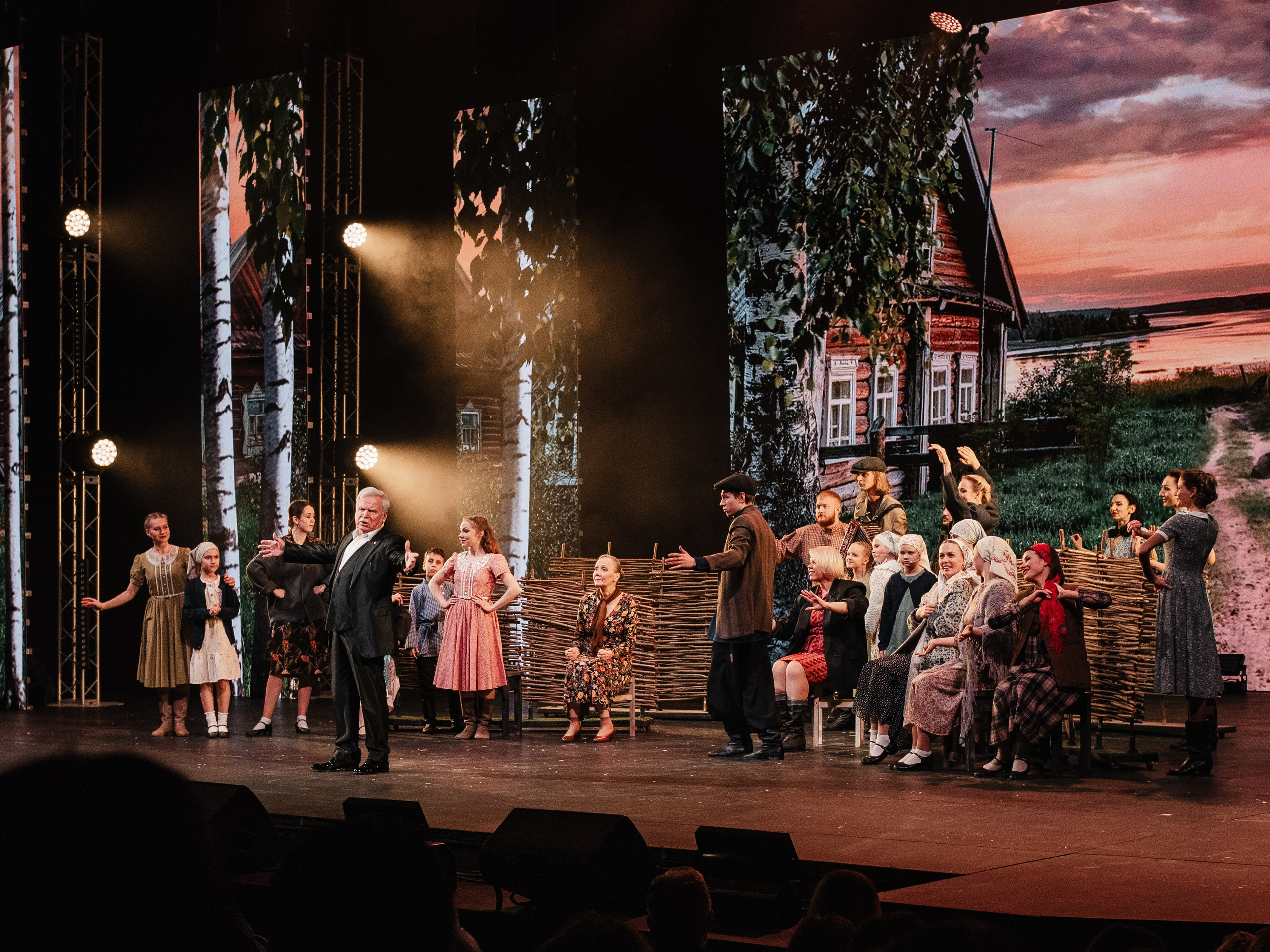 Василий Теркин, театр «Русская песня». Фотограф Ольга Махалова — Санкт-Петербург, Москва, Нижний Новгород