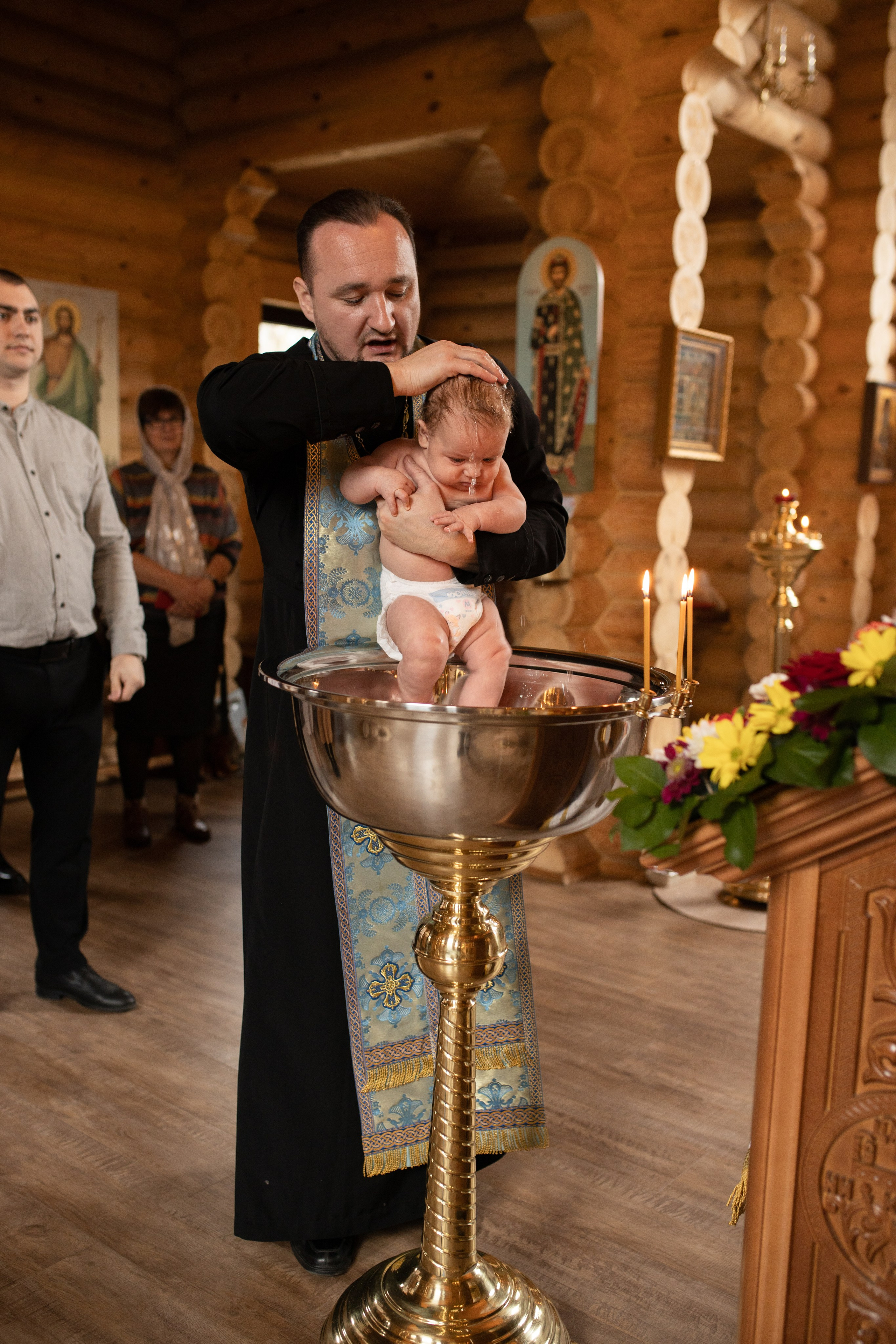 Таинство крещения Марка. Фотограф в Железнодорожном и Балашихе