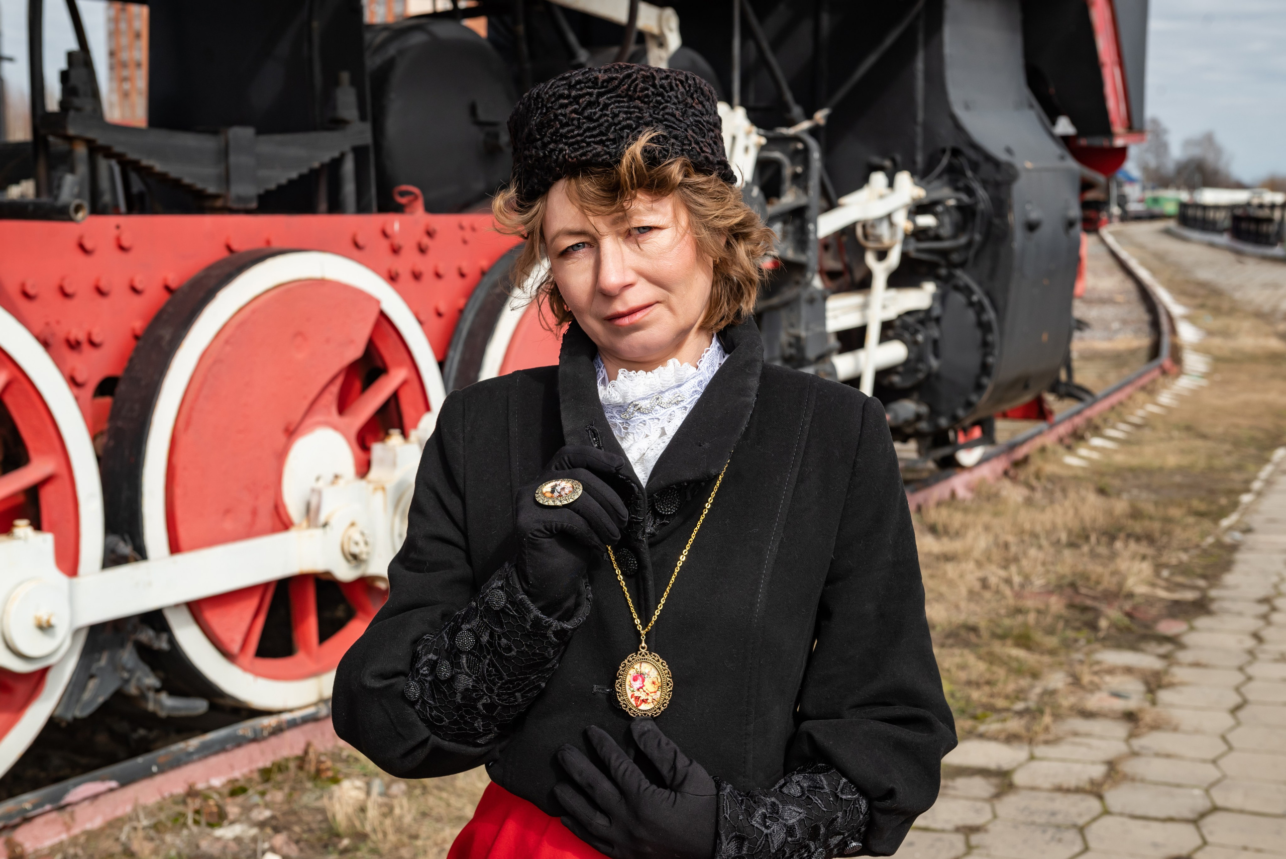 Наталья и Ретропоезд. Свадебный и семейный фотограф в Дзержинске Екатерина Шулакова