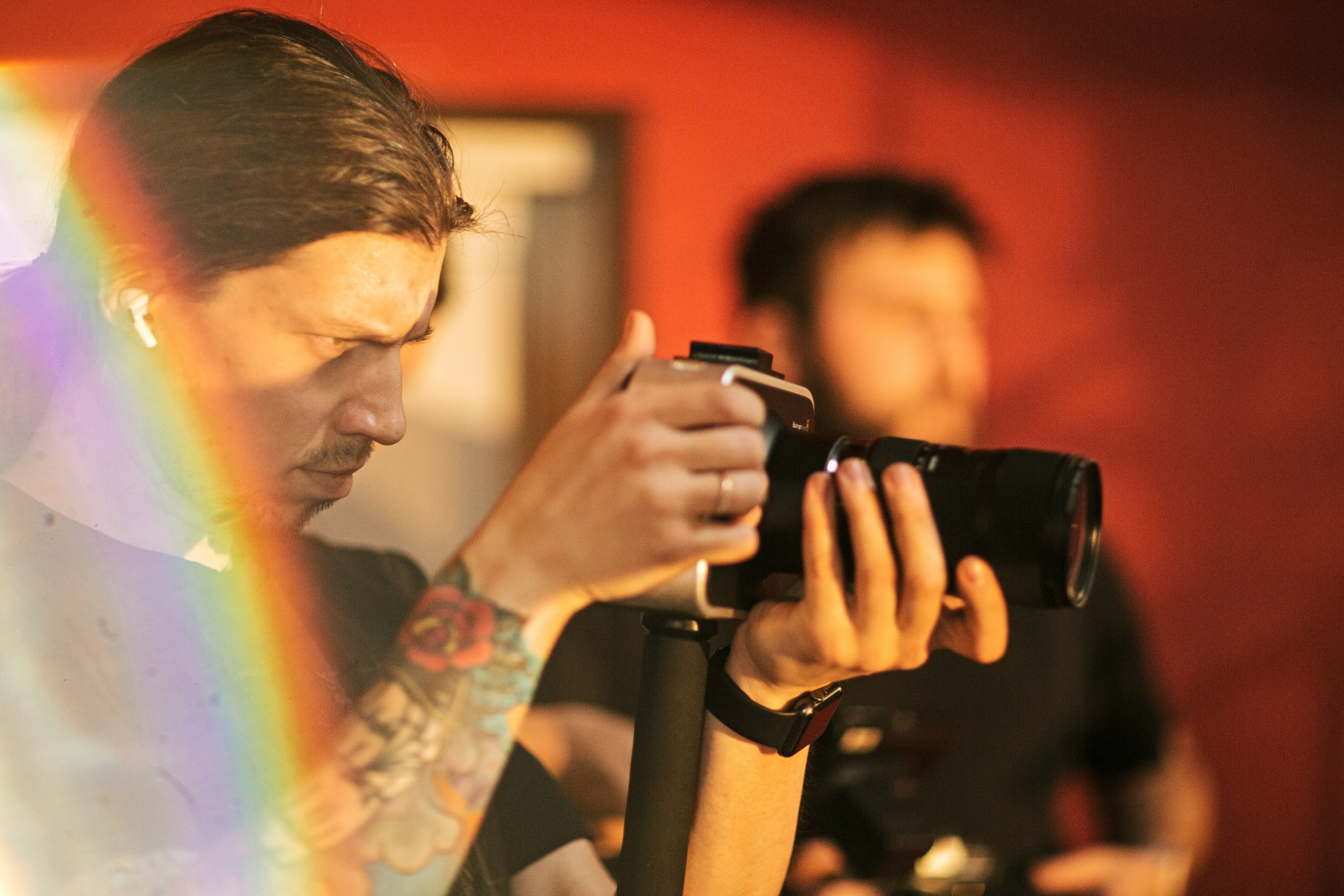 DTH студия, бекстейдж лайф-концерта, Москва. Анна Атаян Фотограф