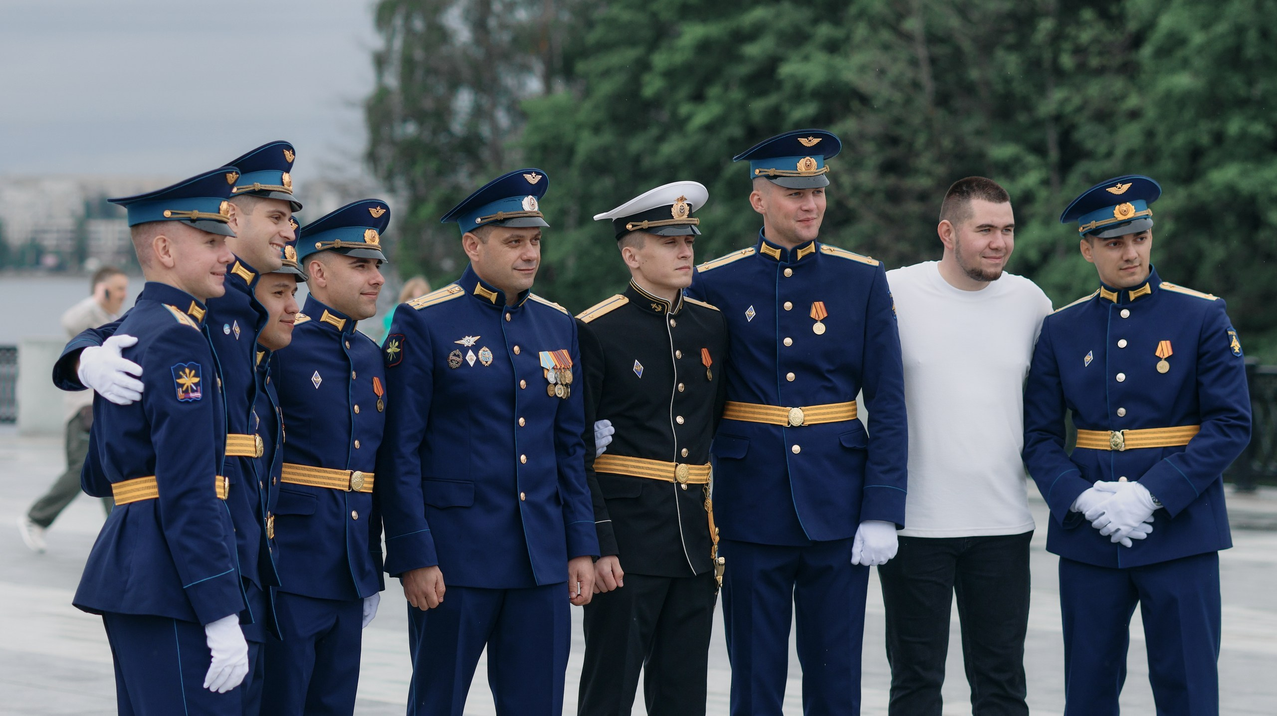 Выпуск Военно Воздушной Академии. Свадебный и репортажный фотограф Дмитрий Кононенко