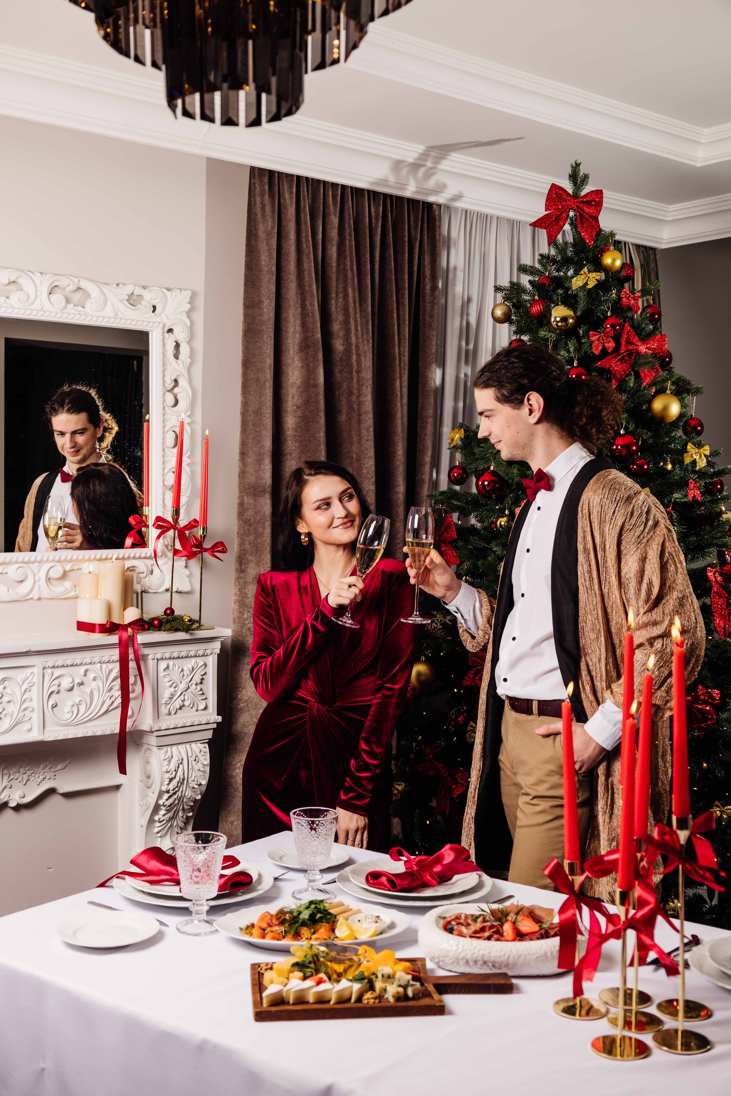 Новогодний ужин от ЦВО. Фотограф в Тюмени Башмакова Анна