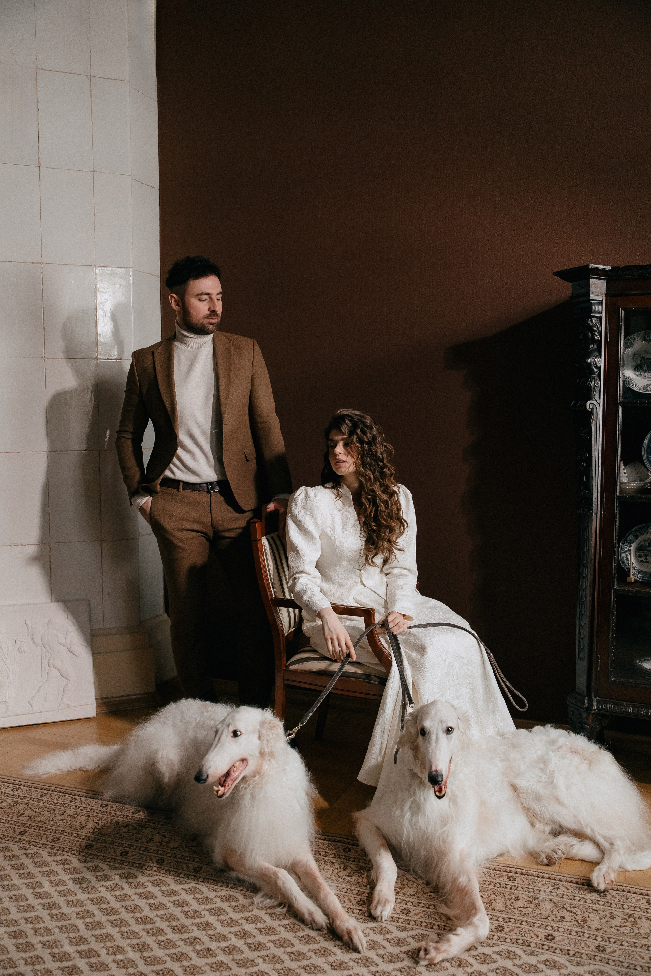 Свадебная фотосессия в дворянском стиле. Свадебный фотограф Москва