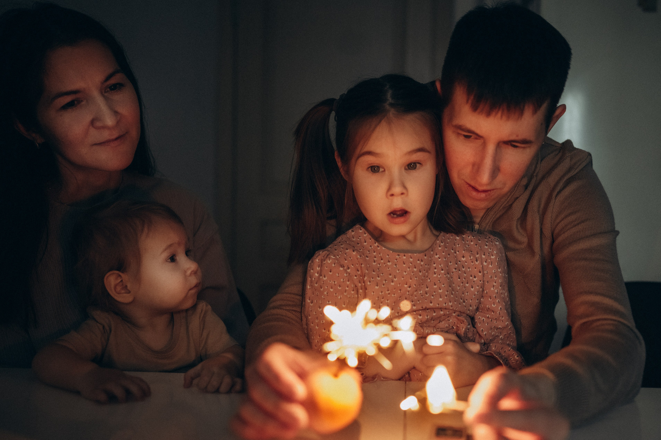Денис, Лиля, Кира и Роберт. Фотограф Горбенко Анна