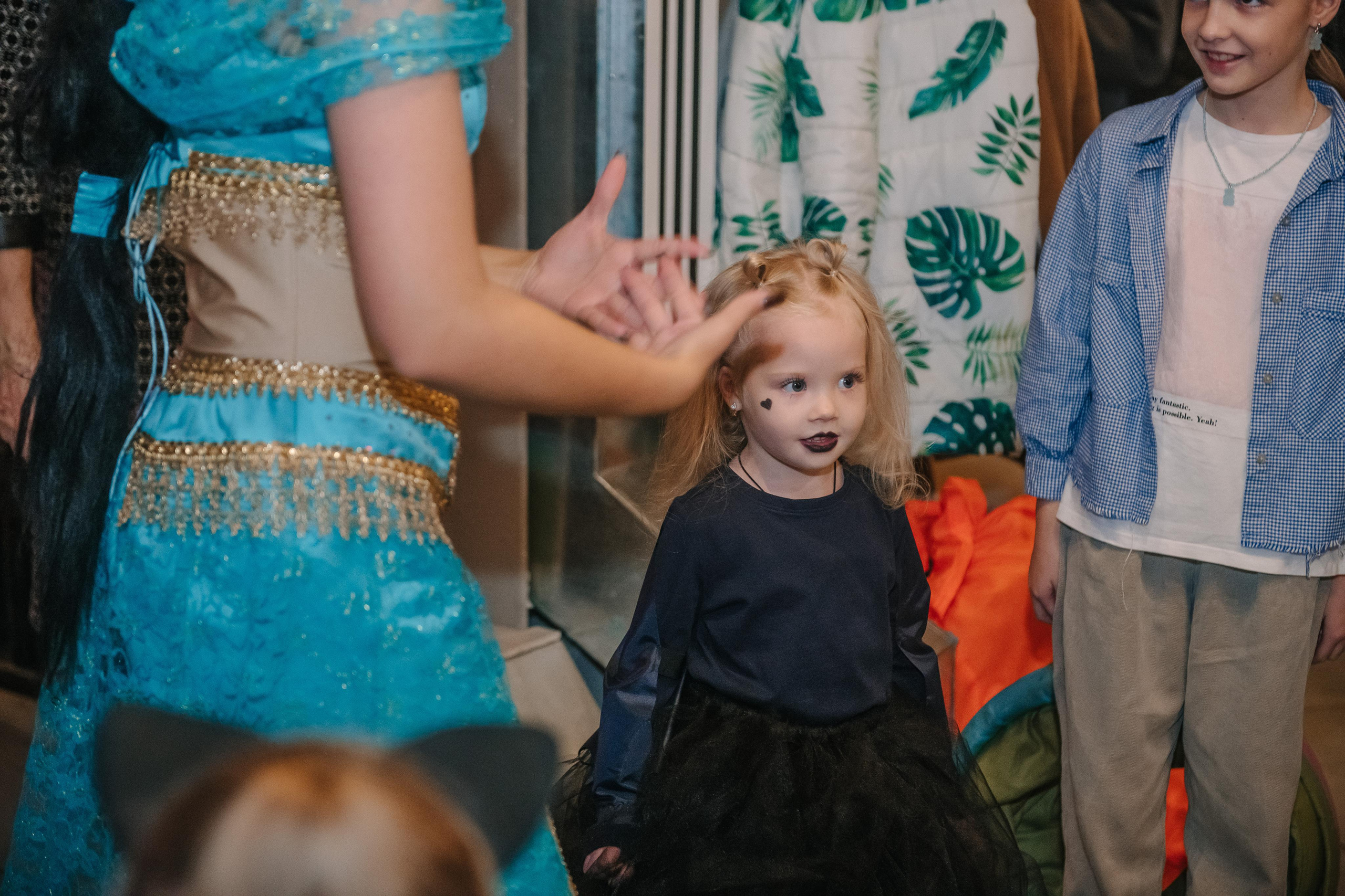 Гастродвор детский мастер-класс на Хеллоуин по приготовлению пиццы. Фотограф Валерия Голубева (Миронова)