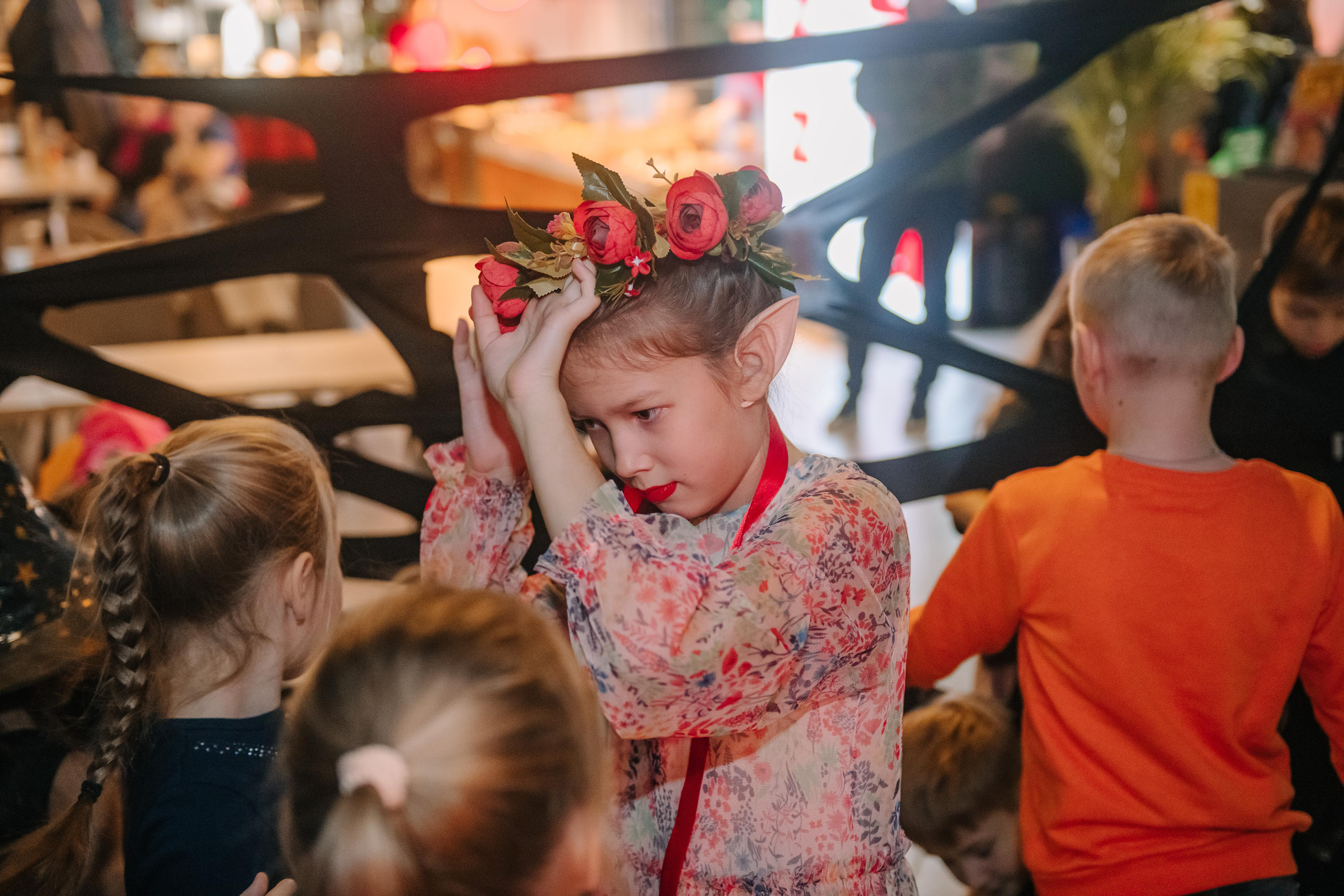 Гастродвор детский мастер-класс на Хеллоуин по приготовлению пиццы. Фотограф Валерия Голубева (Миронова)