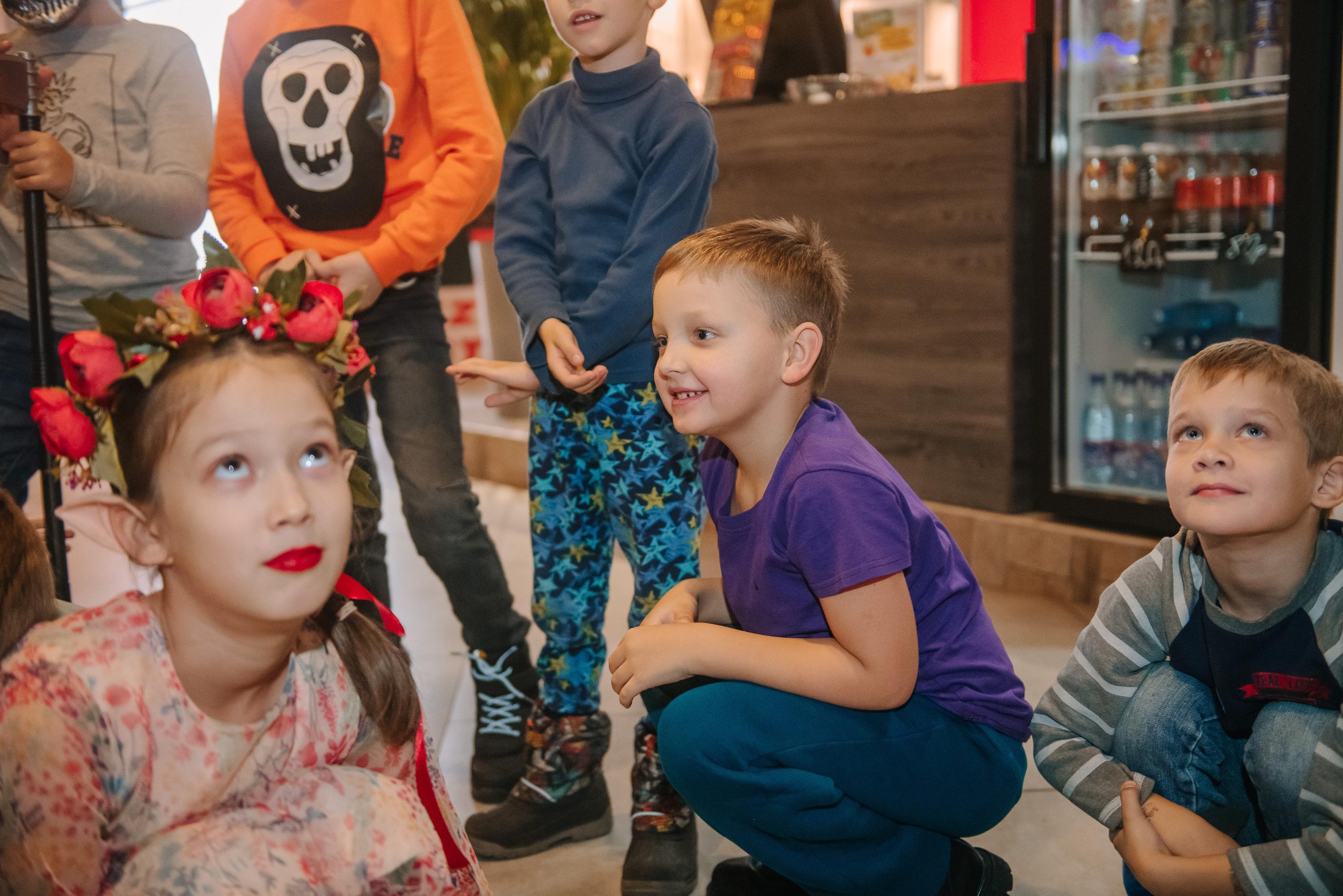 Гастродвор детский мастер-класс на Хеллоуин по приготовлению пиццы. Фотограф Валерия Голубева (Миронова)