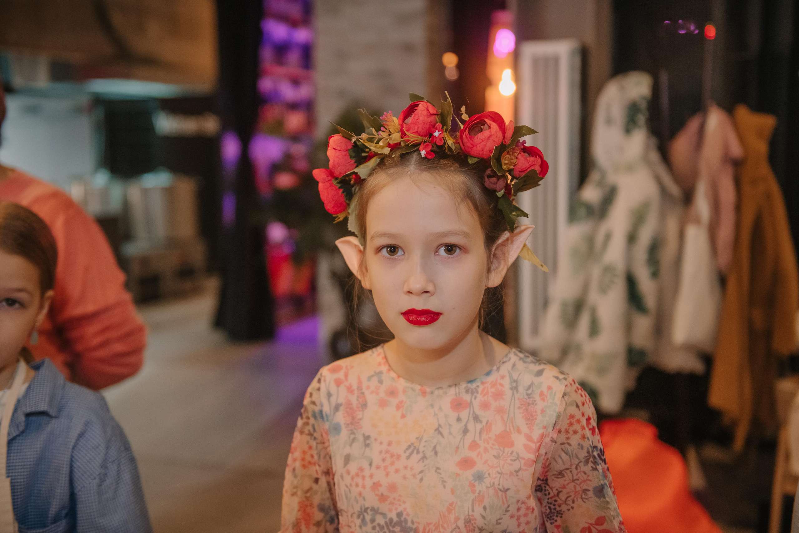 Гастродвор детский мастер-класс на Хеллоуин по приготовлению пиццы. Фотограф Валерия Голубева (Миронова)