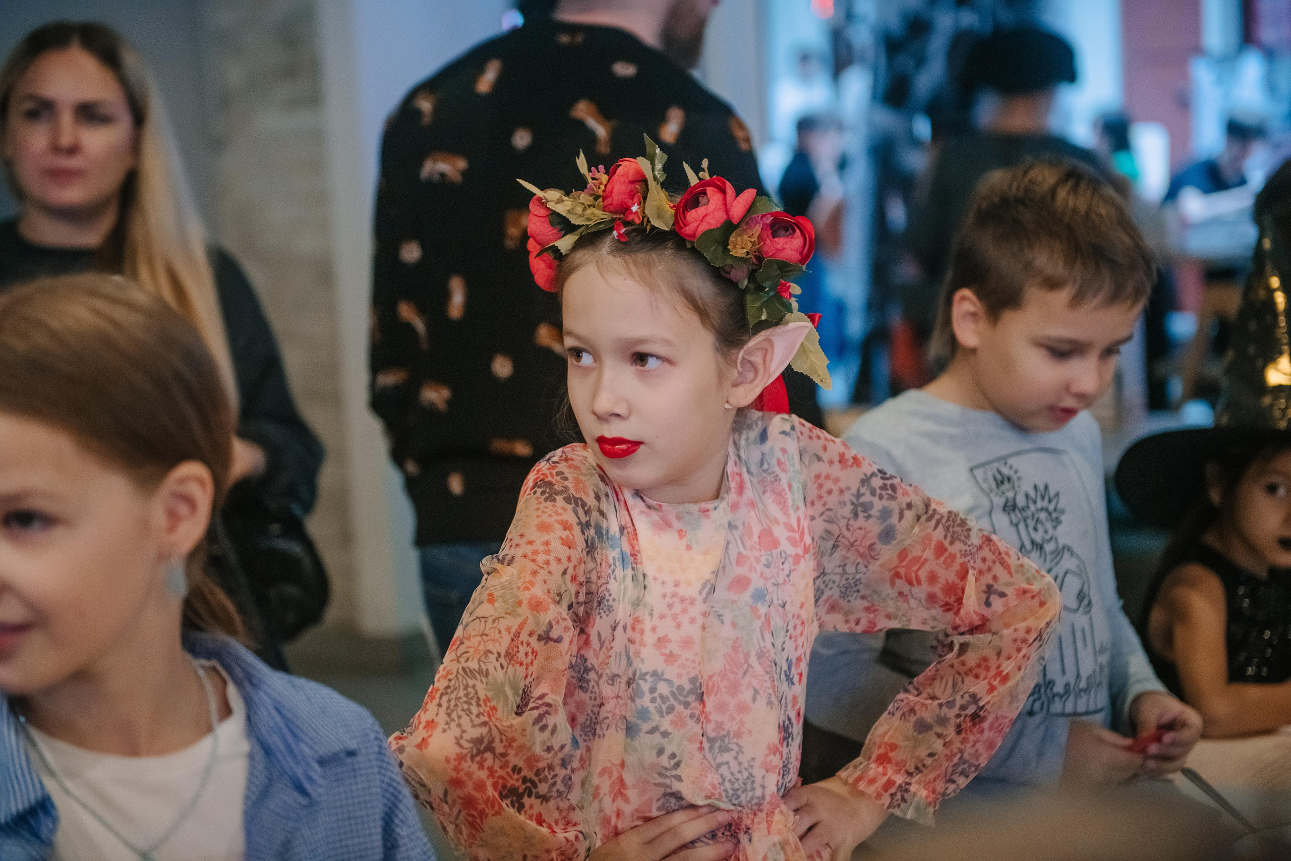 Гастродвор детский мастер-класс на Хеллоуин по приготовлению пиццы. Фотограф Валерия Голубева (Миронова)