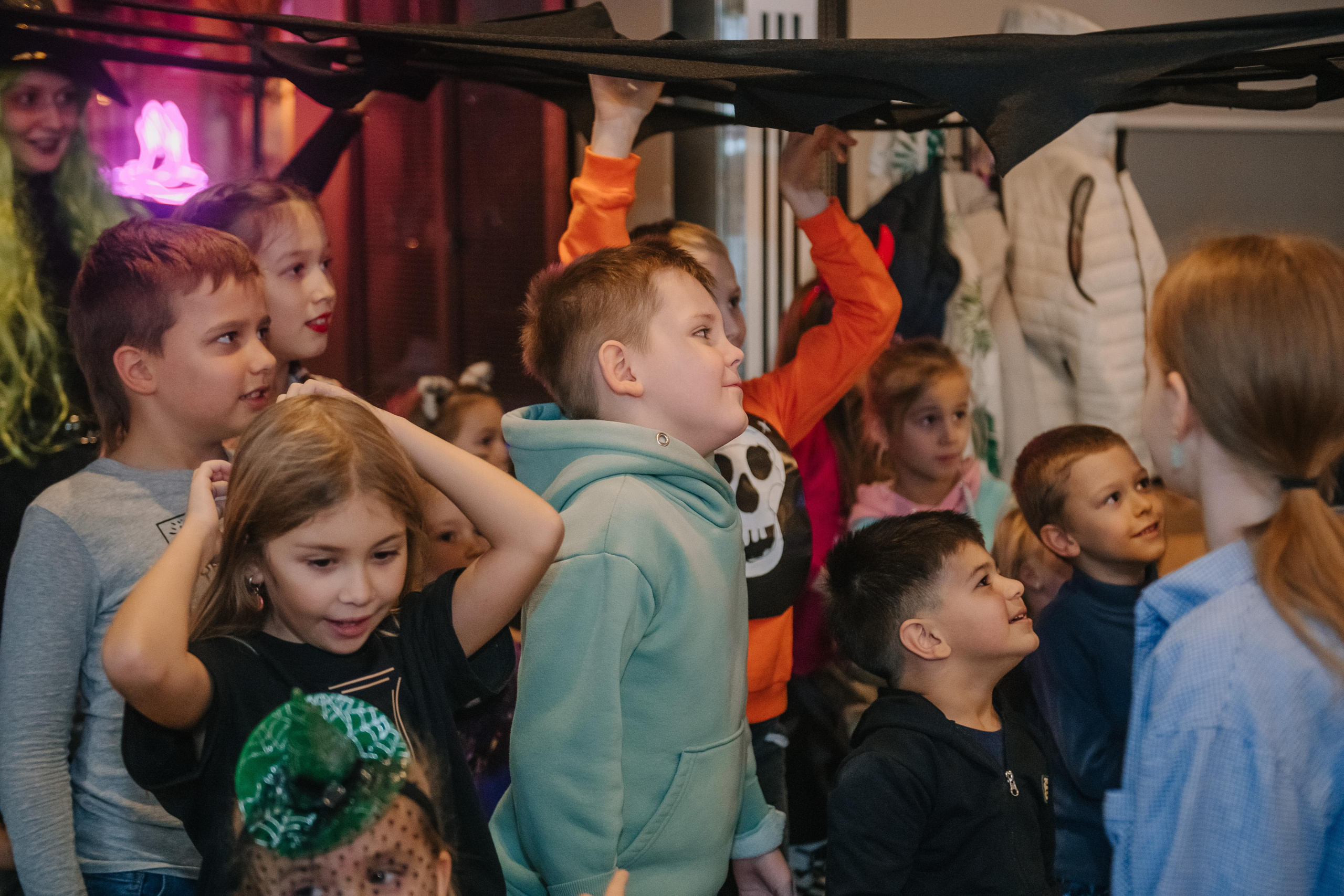 Гастродвор детский мастер-класс на Хеллоуин по приготовлению пиццы. Фотограф Валерия Голубева (Миронова)