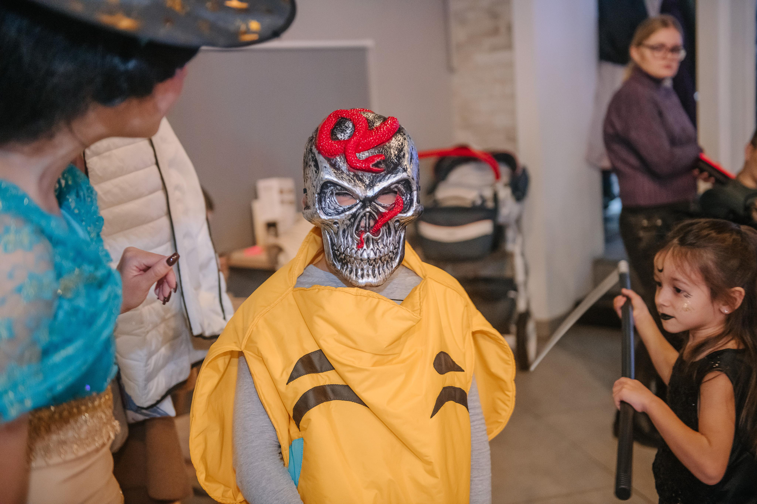 Гастродвор детский мастер-класс на Хеллоуин по приготовлению пиццы. Фотограф Валерия Голубева (Миронова)