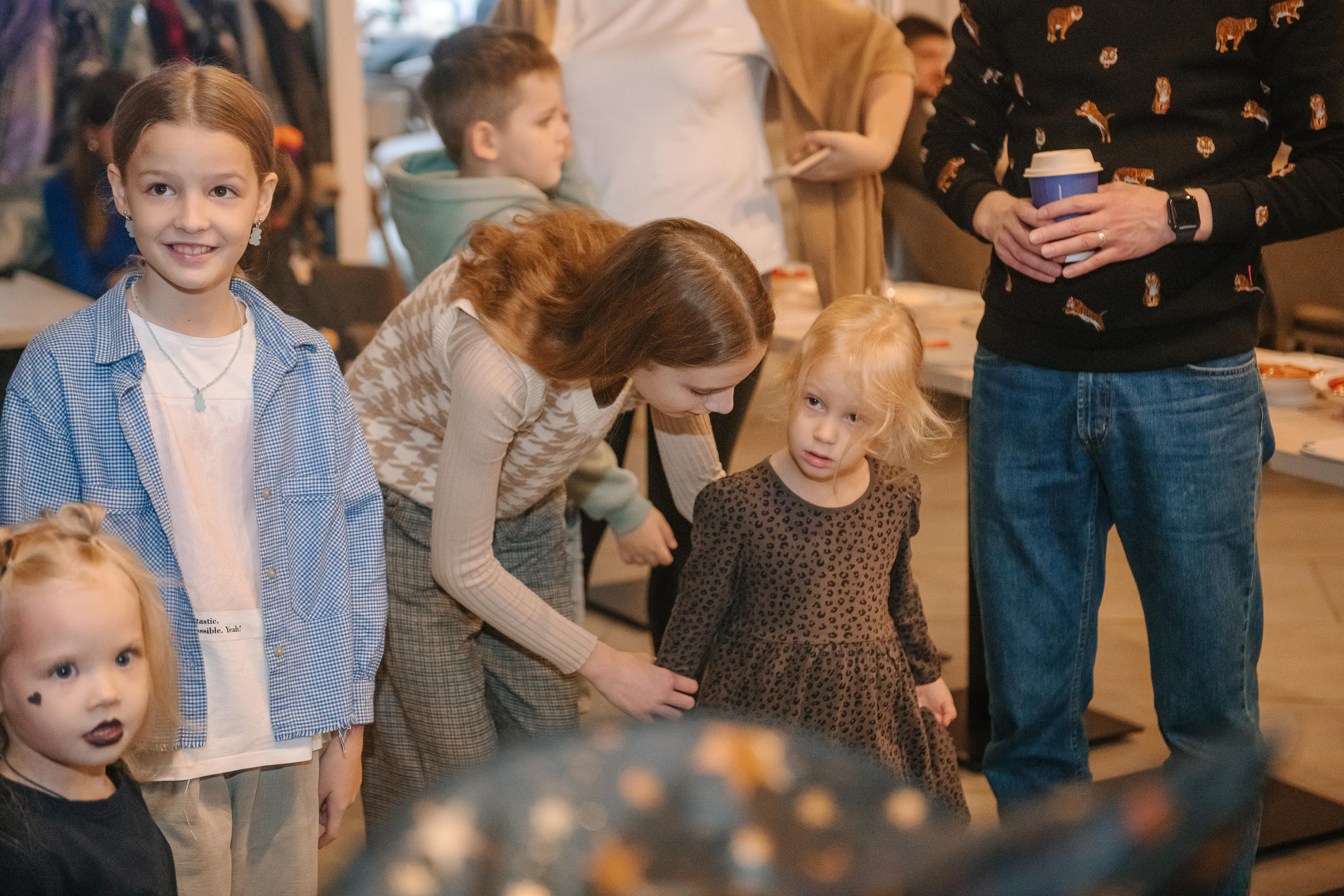 Гастродвор детский мастер-класс на Хеллоуин по приготовлению пиццы. Фотограф Валерия Голубева (Миронова)